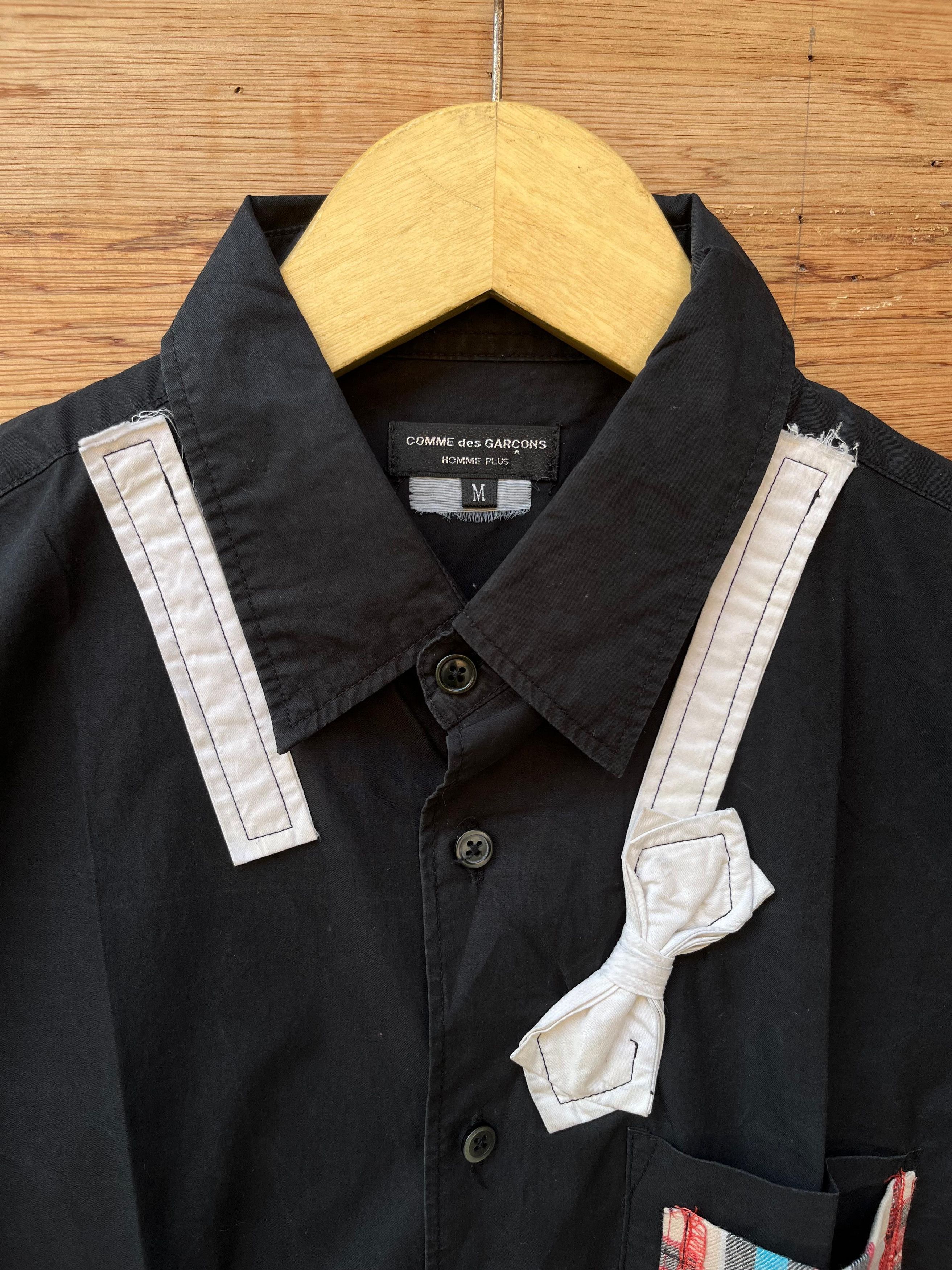 Comme des Garcons Homme Plus Comme Des Garcons Bow Tie Double Button Ups Shirt Size US M / EU 48-50 / 2 - 4 Thumbnail