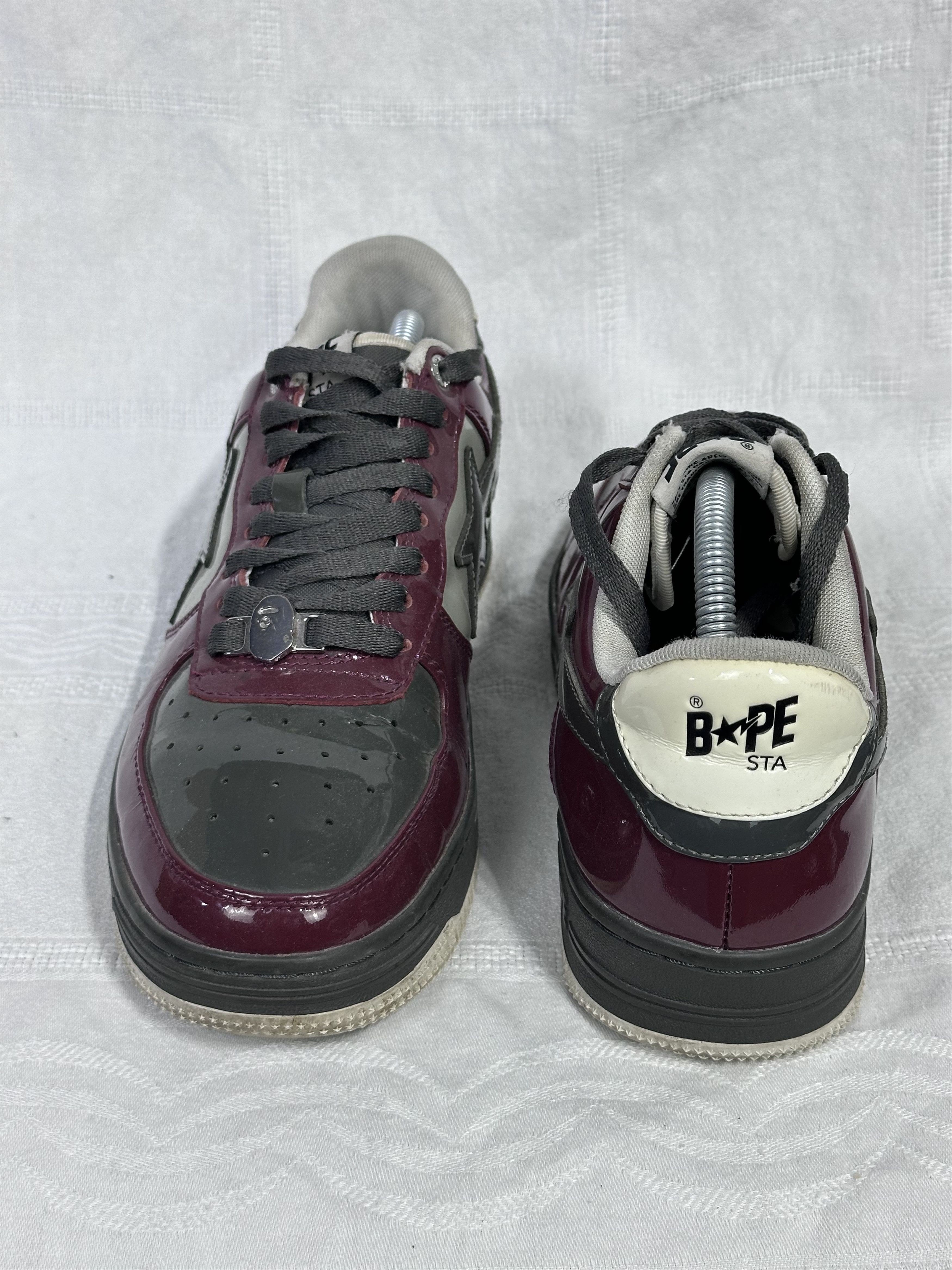 Bape Bape Bapesta Brick red Size US 9 / EU 42 - 5 Thumbnail
