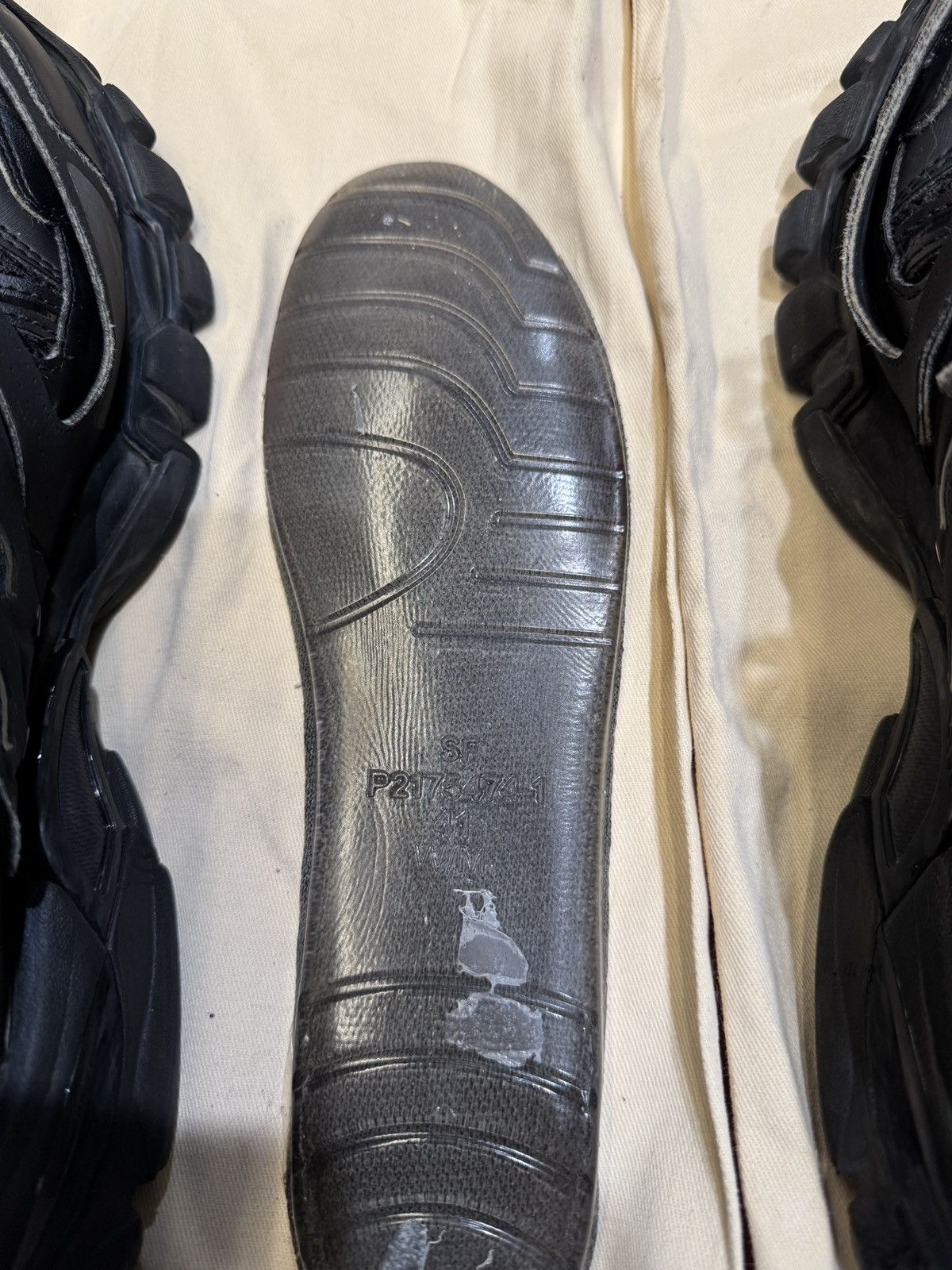Balenciaga Black Balenciaga Tracks Size 41 Size US 8 / EU 41 - 10 Thumbnail