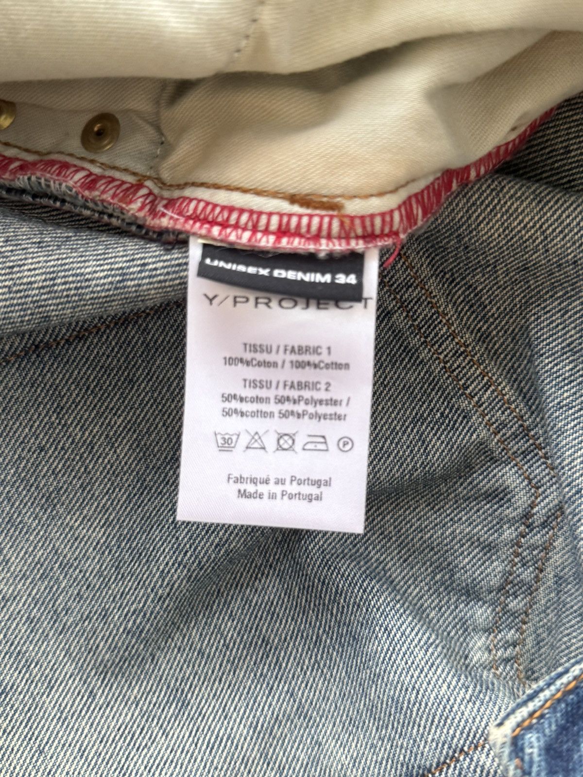 Y/Project Y/Project jeans Size US 34 / EU 50 - 7 Thumbnail