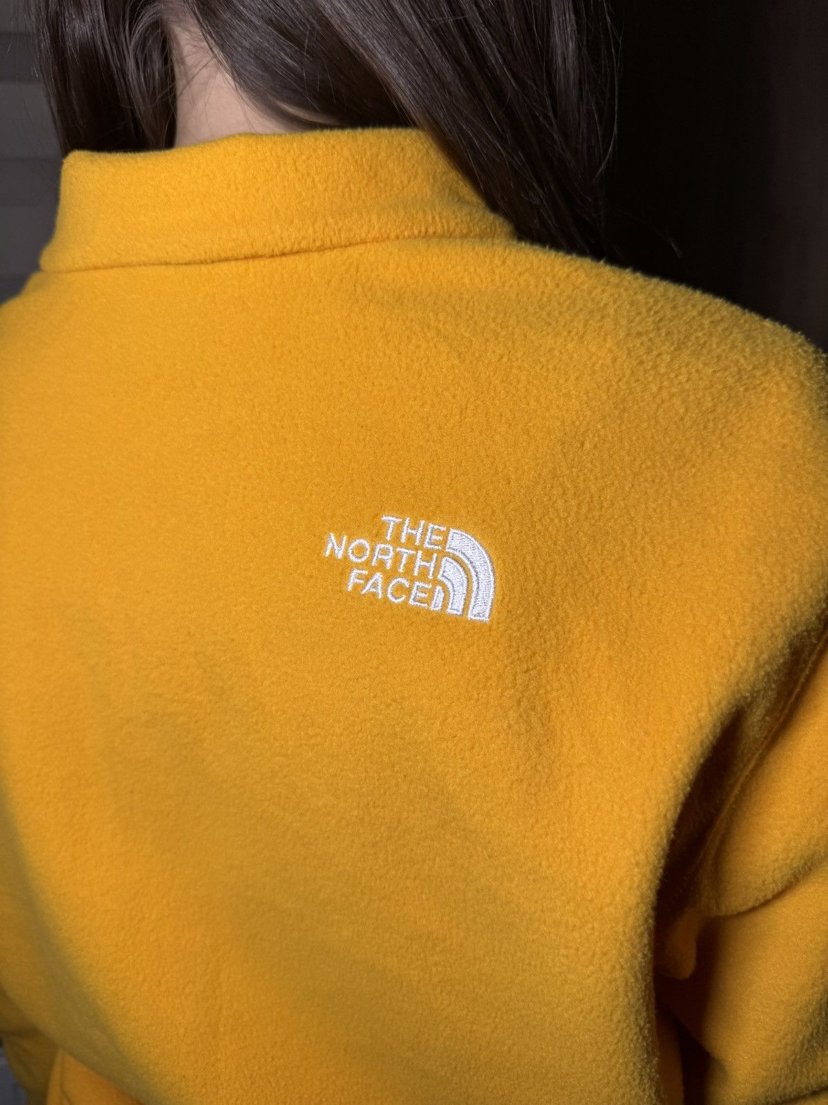 The North Face The North Face Yellow Zipped Fleece Sweatshirt Size M / US 6-8 / IT 42-44 - 5 Thumbnail