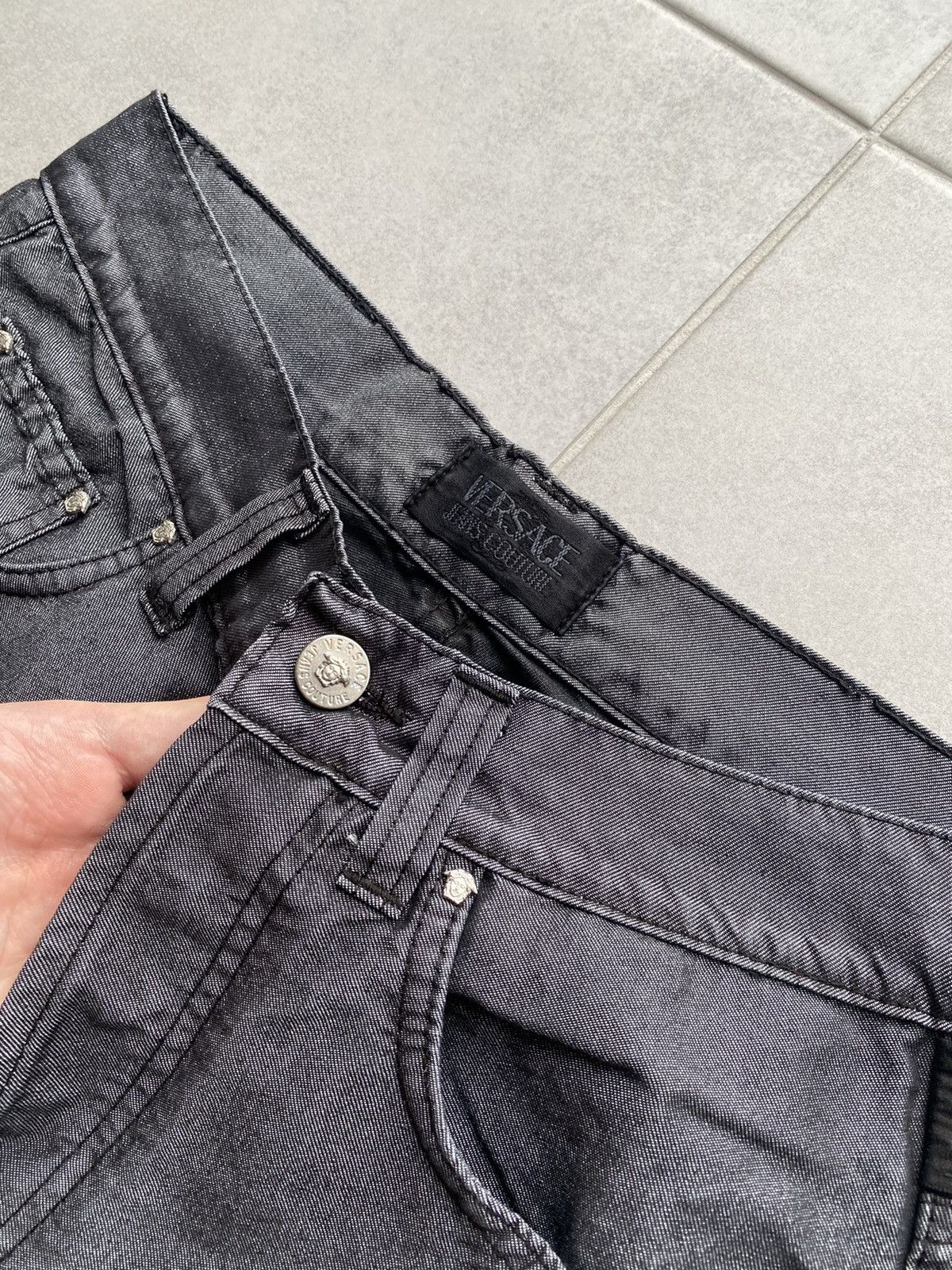 Other Vintage Versace Jeans Couture Pants Size US 30 / EU 46 - 9 Thumbnail