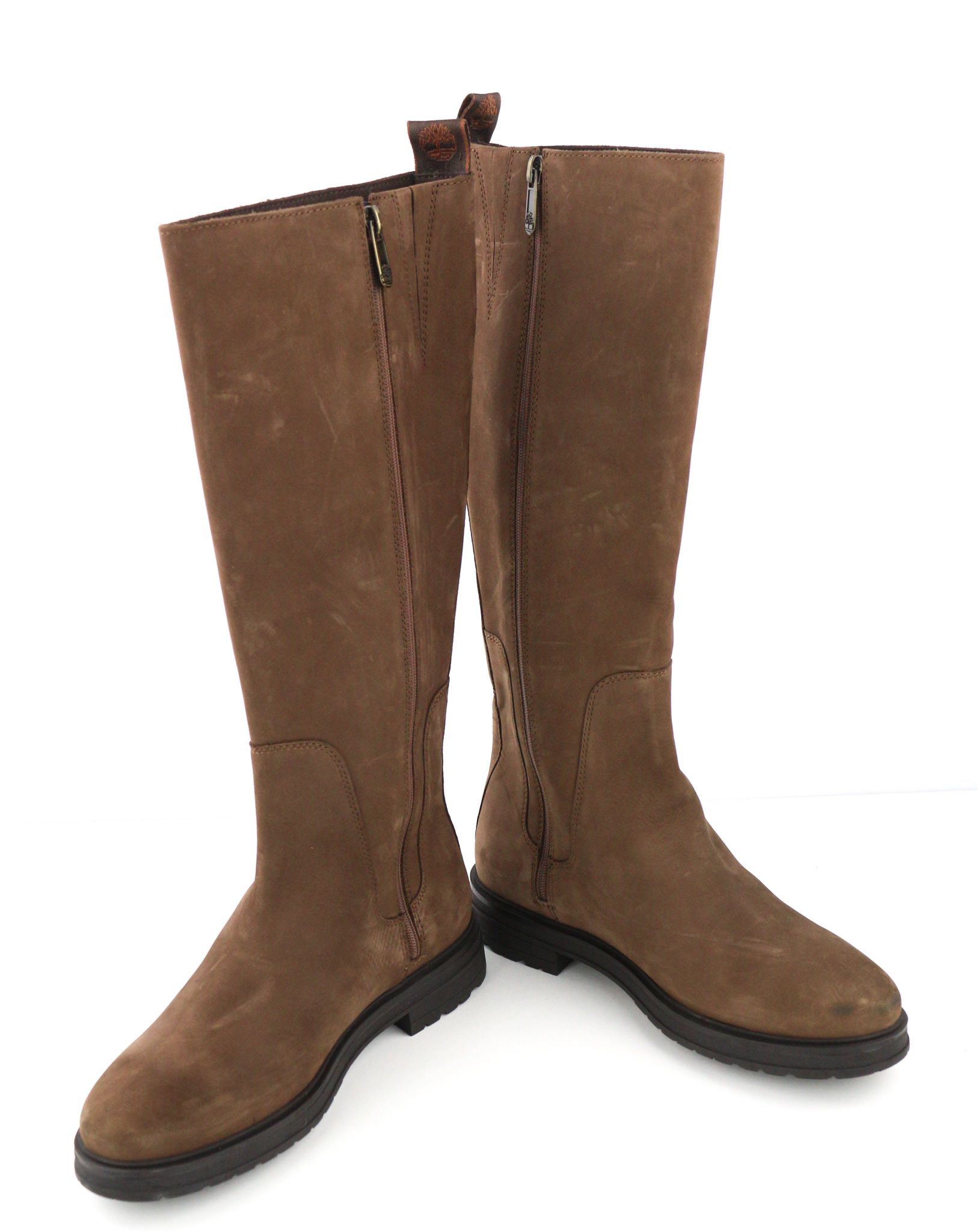 Timberland UK5/UK6 Brown Leather Almont Toe 80868 Size US 5.5 / IT 35.5 - 6 Thumbnail
