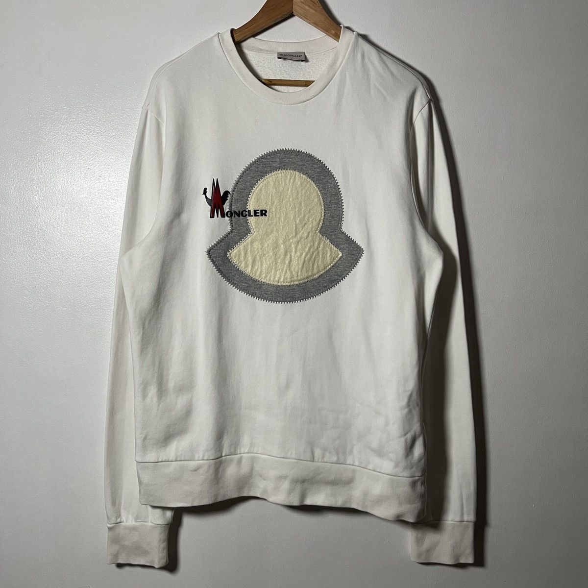 Moncler Moncler Maglia Girocollo Round Neck Sweatshirt Size US XL / EU 56 / 4 - 1 Thumbnail