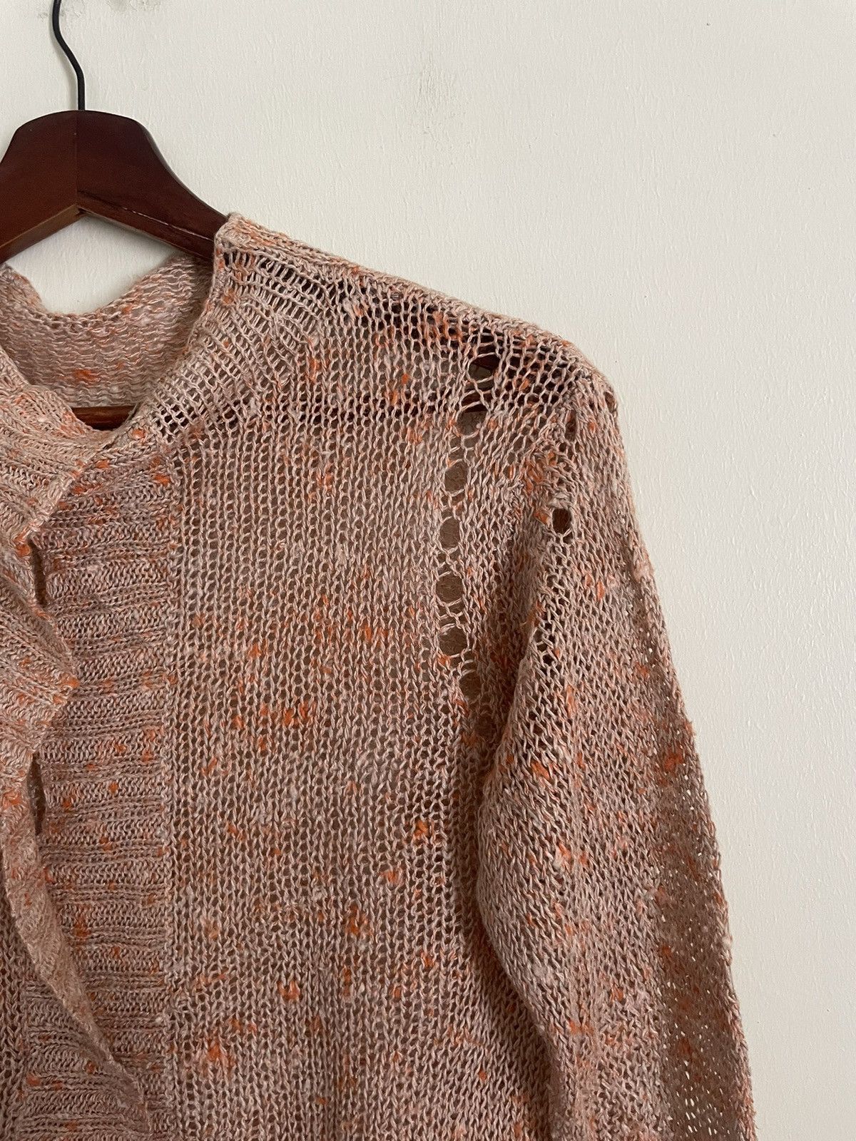 Issey Miyake Plantation Crochet Knitted Sweatshirt Size M / US 6-8 / IT 42-44 - 4 Thumbnail