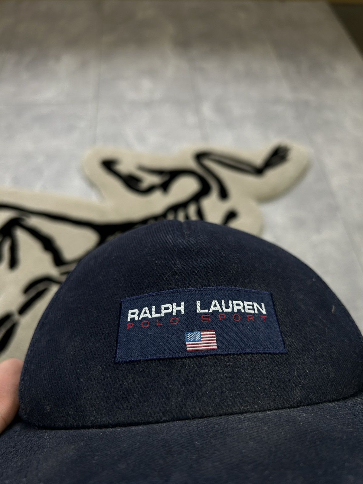 Polo Ralph Lauren Mens Vintage Polo Sport Ralph Lauren cap hats y2k rare Size ONE SIZE - 4 Thumbnail