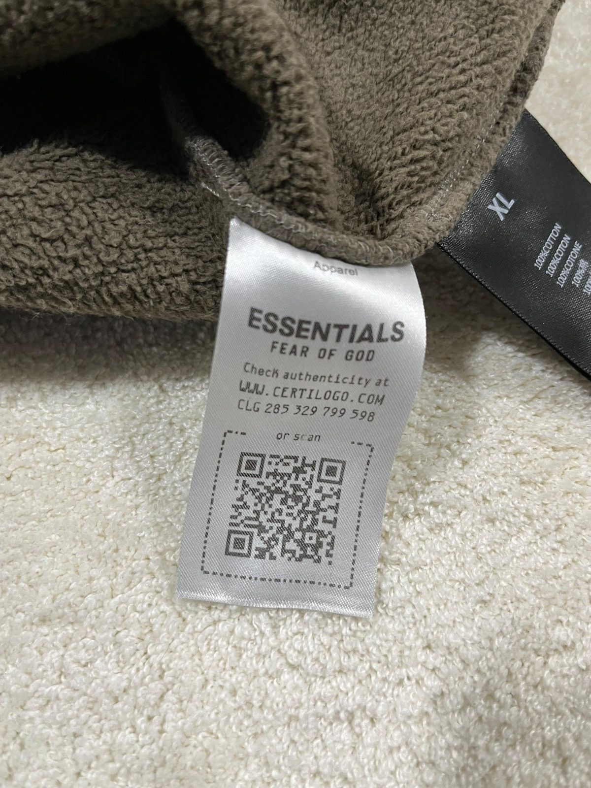 Fear of God 💠Essential X Fear of good💠 HOODIE (XL) Size US XL / EU 56 / 4 - 3 Thumbnail