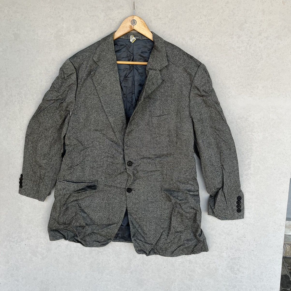 Other Vintage A Aquascutum Grey Wool Blazer Size XL Size 44R - 2 Thumbnail