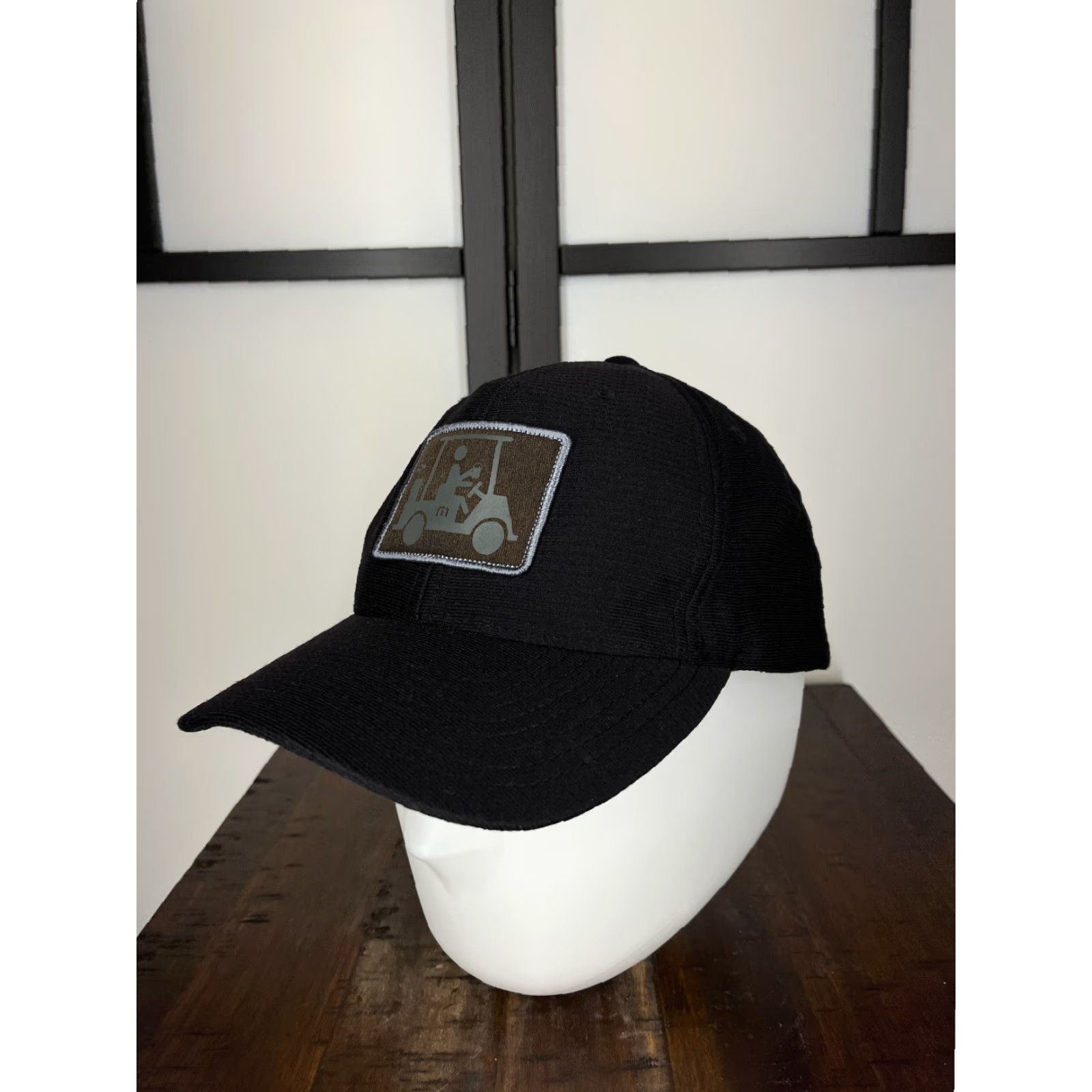 TravisMathew Travis Mathew Hat Adult One Size Black 100% Polyester Golf Cart Size ONE SIZE - 4 Thumbnail