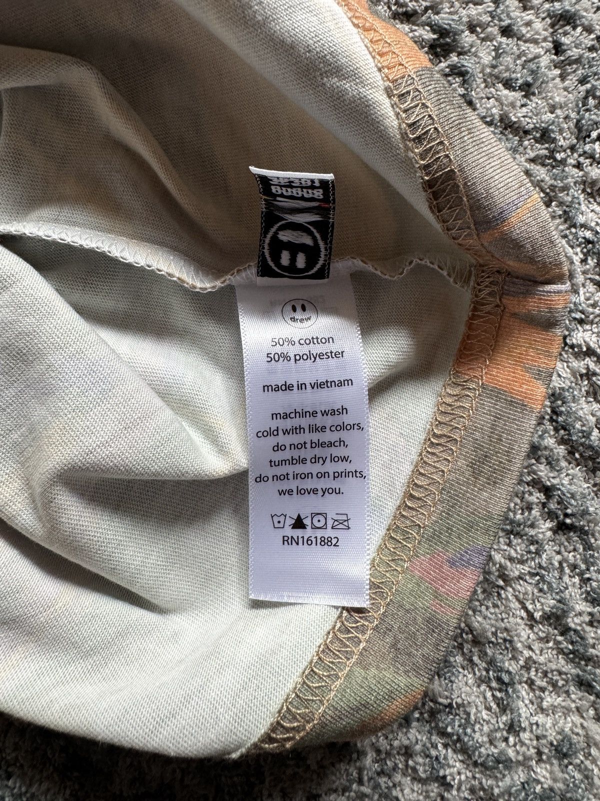 Drew House Drew House Lucky Boxy SS Tee, Camo- M/L Size US L / EU 52-54 / 3 - 8 Thumbnail