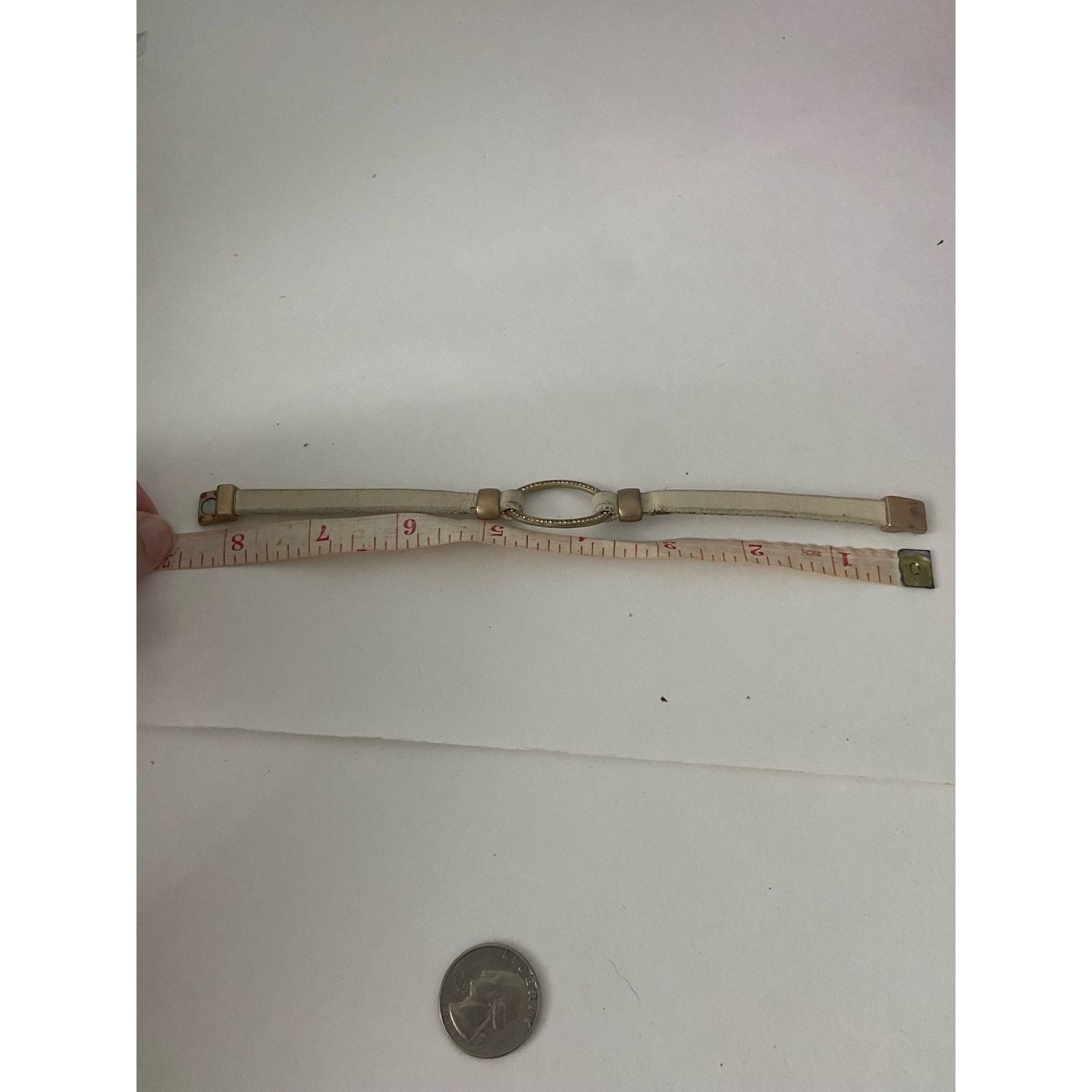 Other faux leather Bracelet with Rhinestones Size ONE SIZE - 4 Thumbnail