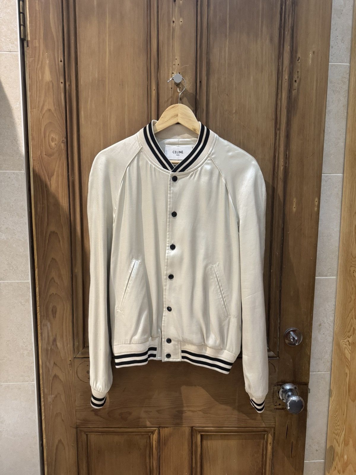 Celine CELINE SS/2020 “Nostlagia” Teddy Jacket Size US M / EU 48-50 / 2 - 2 Thumbnail