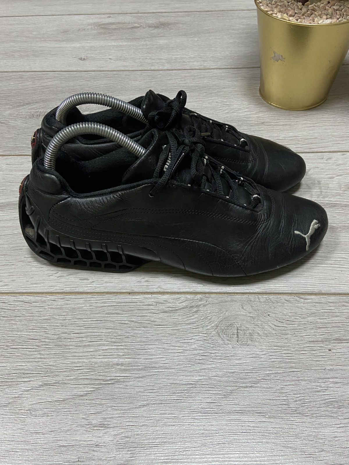 Puma Puma speed cat structure RARE vintage logo sneakers leather Size US 7 / EU 40 - 6 Thumbnail
