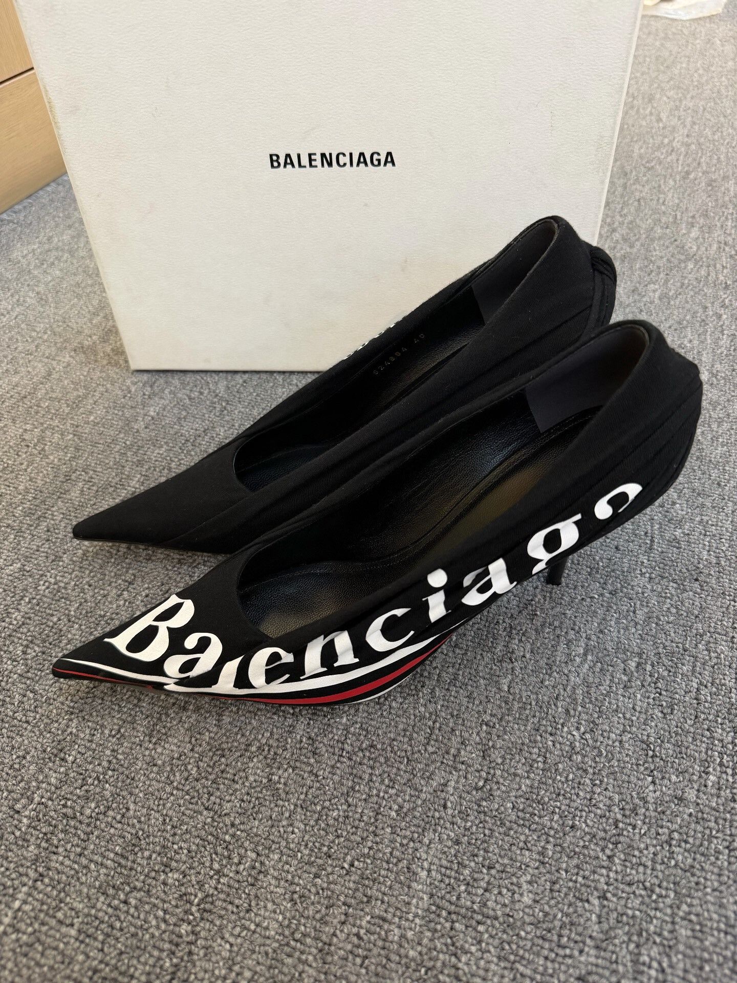Balenciaga Balenciaga Coca-Cola Pointed Toe Heels Size US 9 / IT 39 - 1 Thumbnail