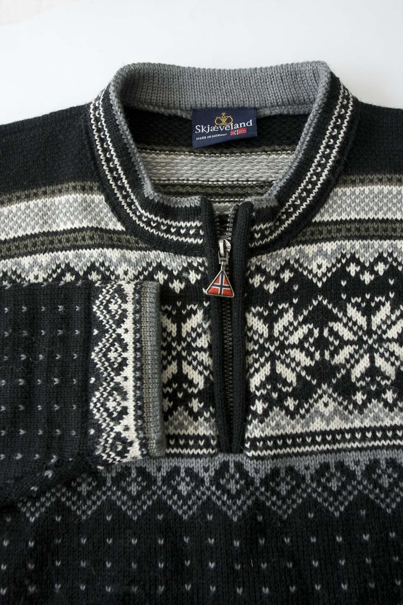 Other Skjaeveland Wool Sweater Size L Made in Norway Size US L / EU 52-54 / 3 - 5 Thumbnail