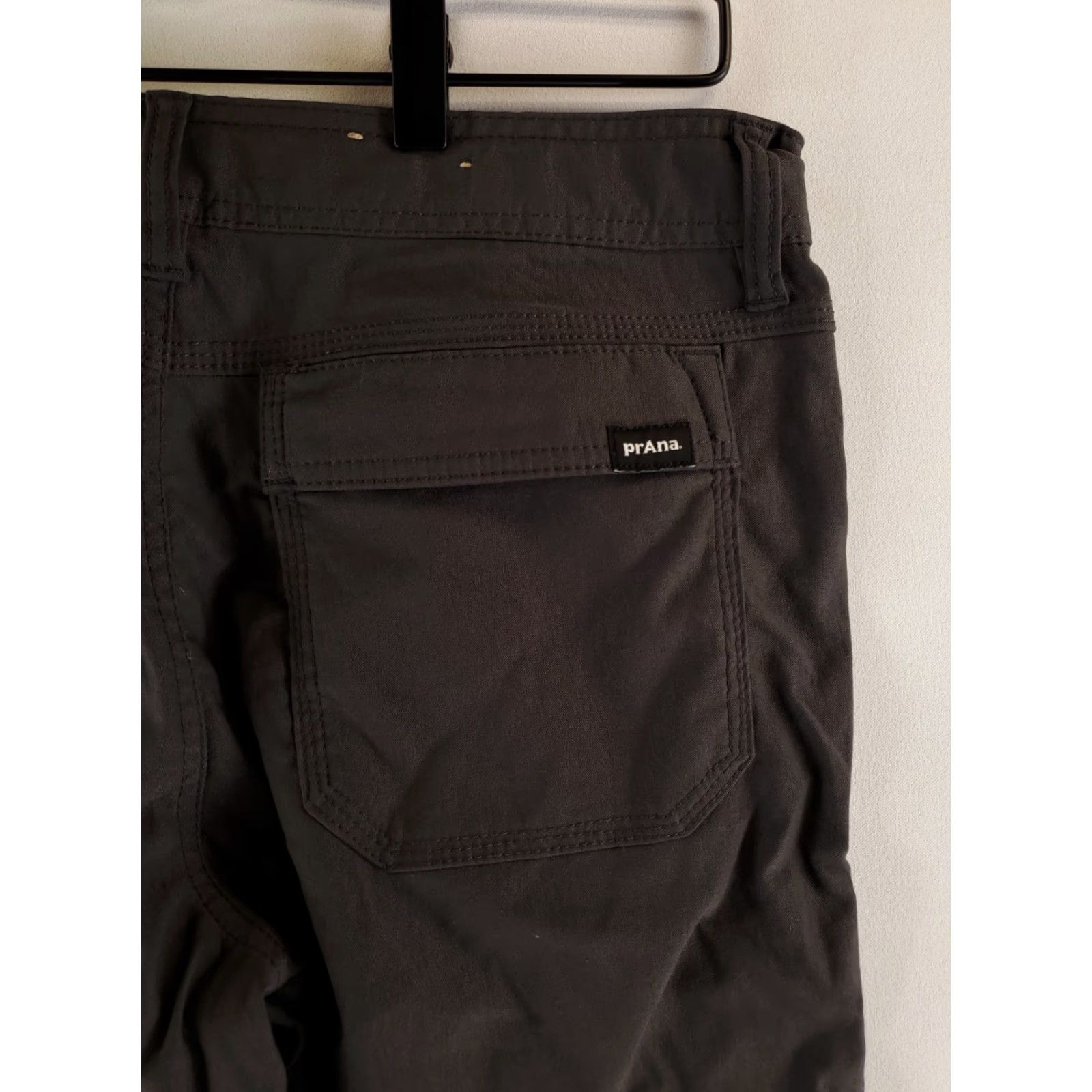 Prana Prana Relaxed Fit Stretch Zion Pant II Gray Belted Mens 32x30 Inseam 30 Cargo Belted Stretch Gray Mens 32x30 Actual Size US 32 / EU 48 - 3 Thumbnail