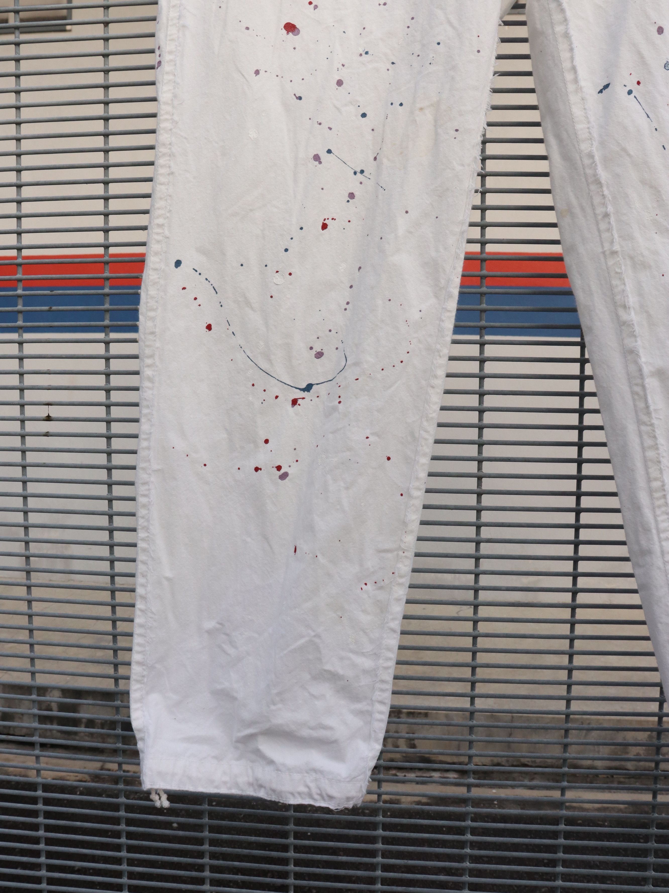 Bukht Bukht Splash Painted Design Pant Size US 32 / EU 48 - 14 Thumbnail