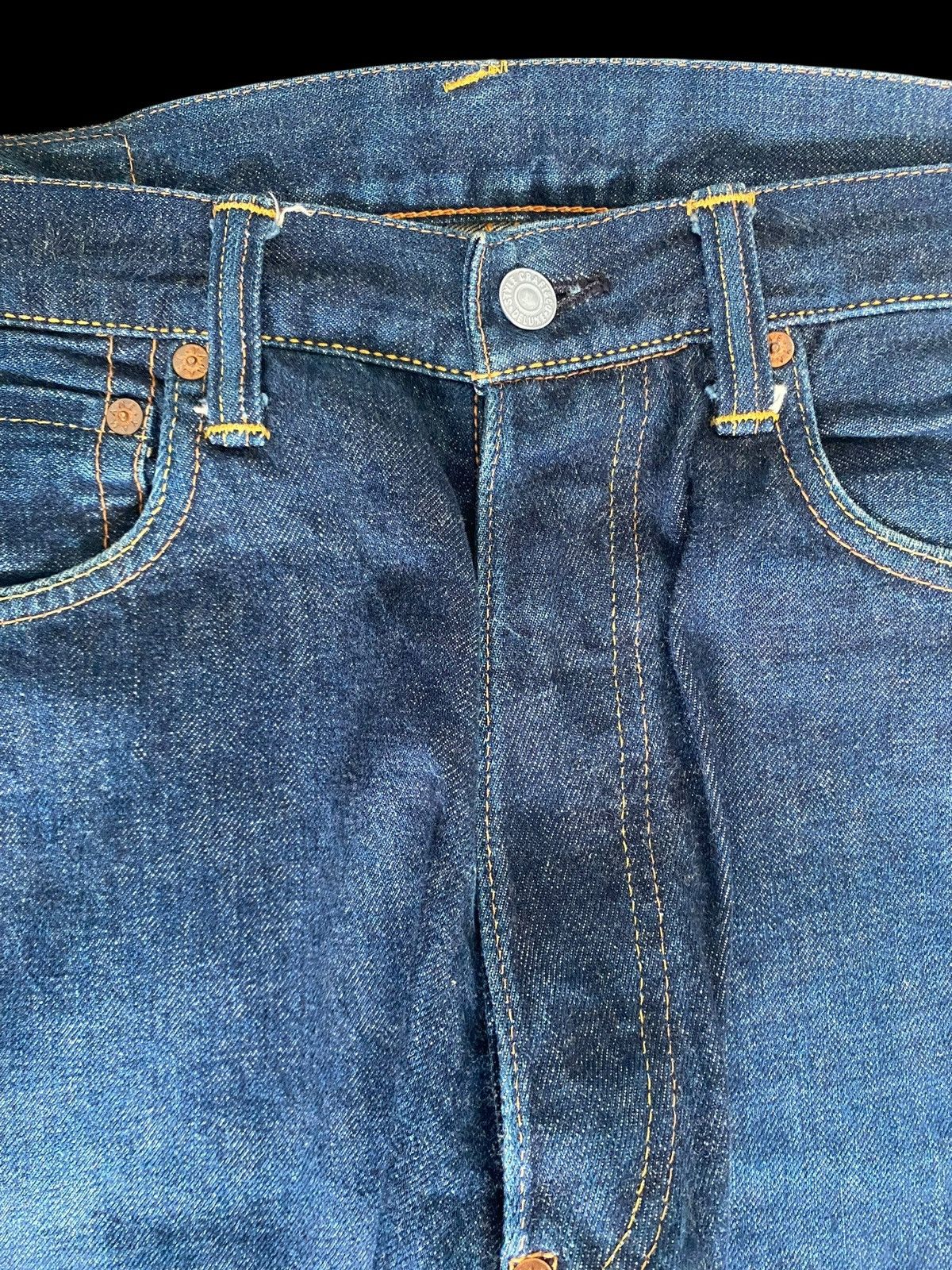 Evisu Evisu by Yamane Baggy Blue Selvedge Denim Daicock Big Logo Size US 32 / EU 48 - 13 Thumbnail