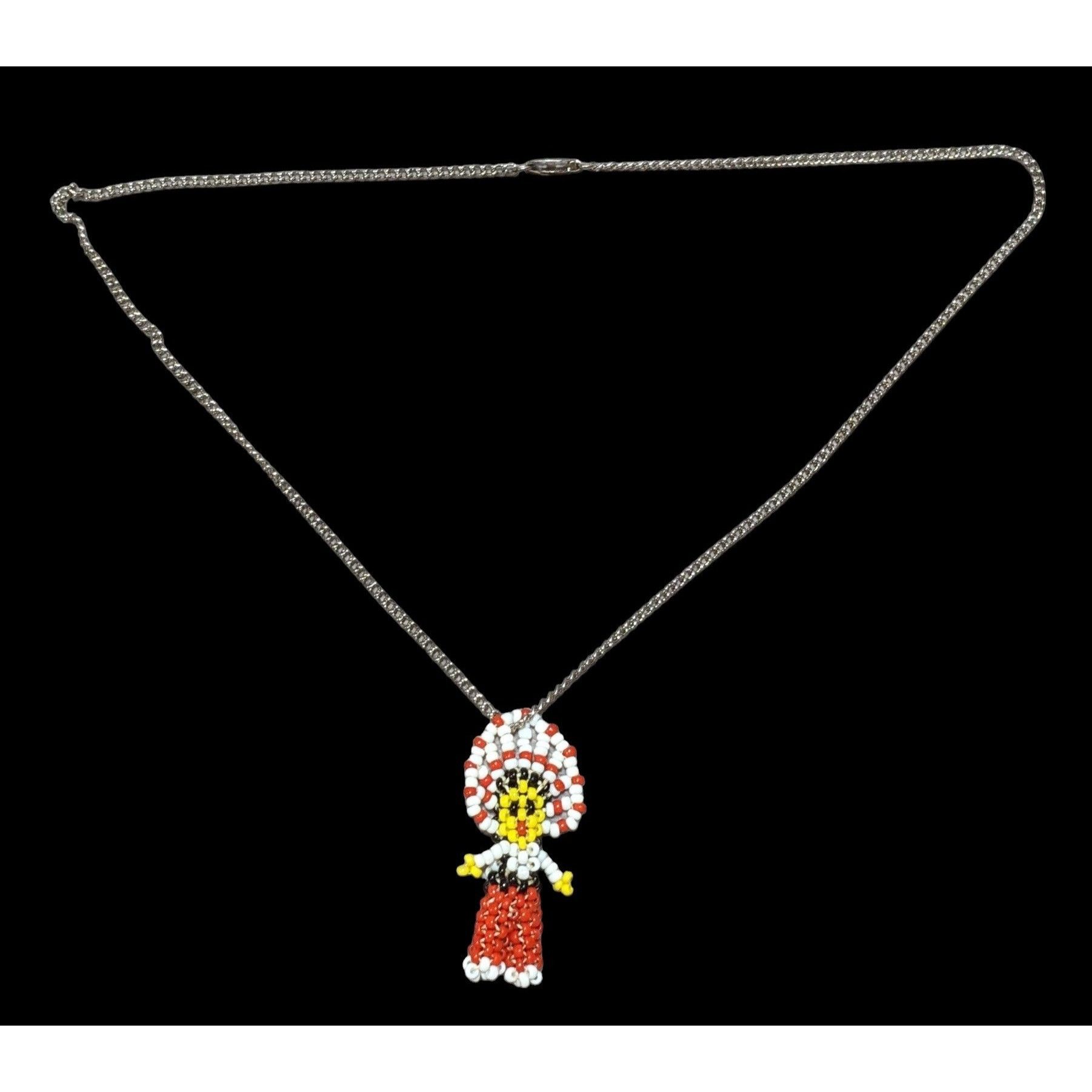Other Vintage Southwestern Beaded Doll Necklace Size ONE SIZE - 5 Thumbnail