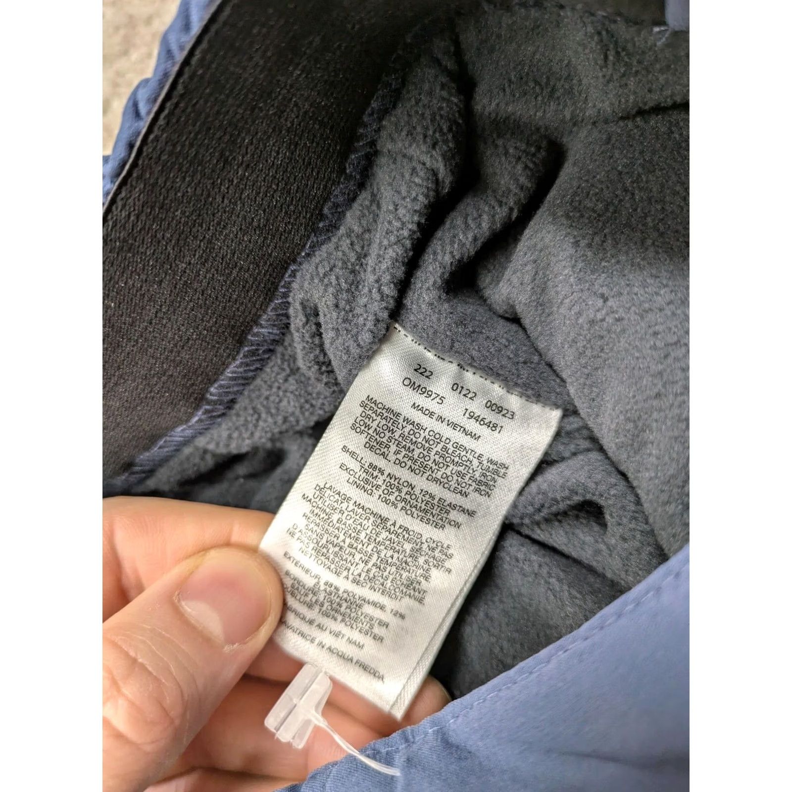 Mountain Hardwear Mountain Hardwear Pants Mens Small Blue Fleece Lined Softshell Snow Insulated Size US 29 - 7 Thumbnail