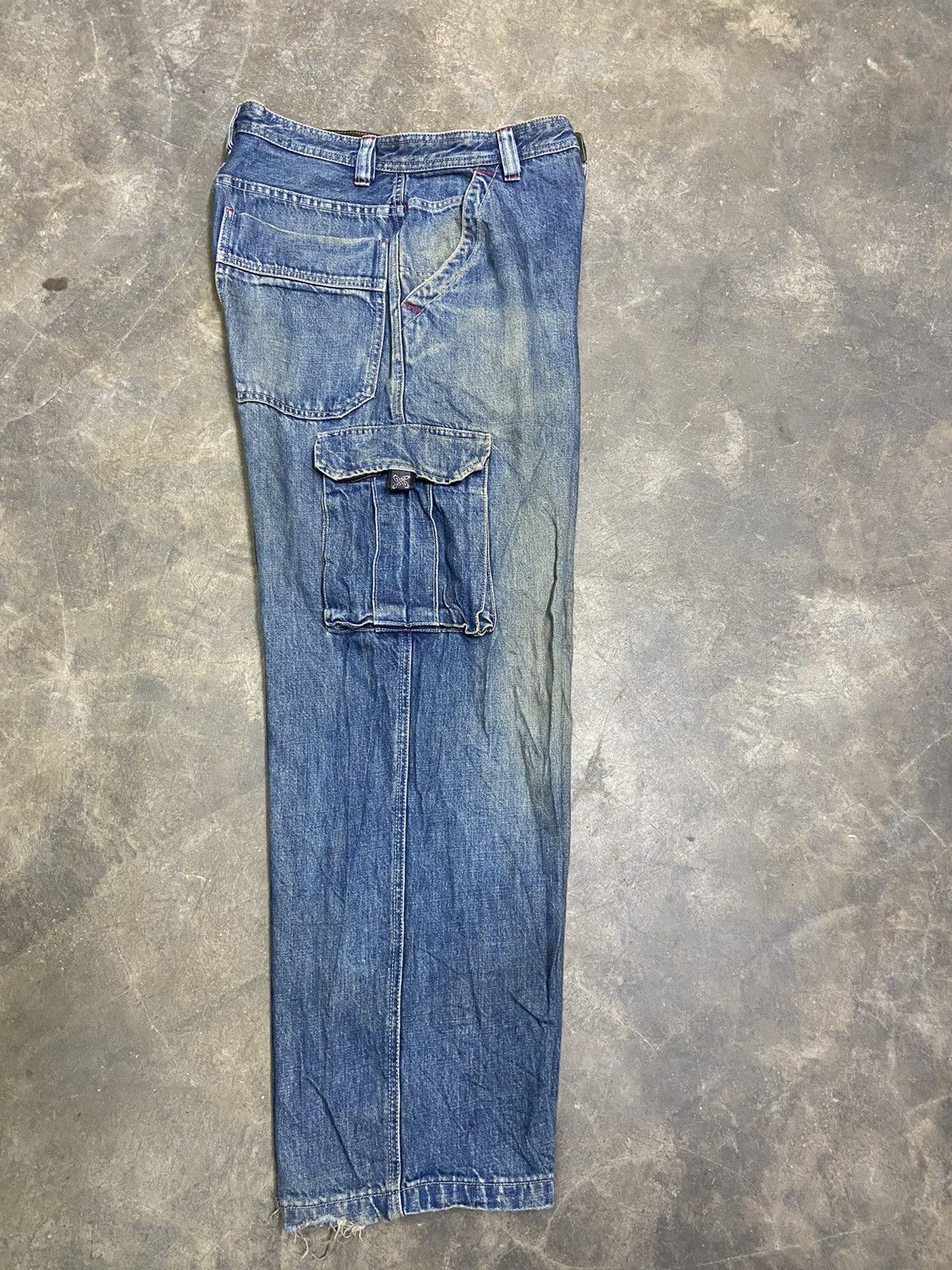 Japanese Brand 🔥 Vintage y2k Piko baggy jeans cargo pants Size US 30 / EU 46 - 4 Thumbnail