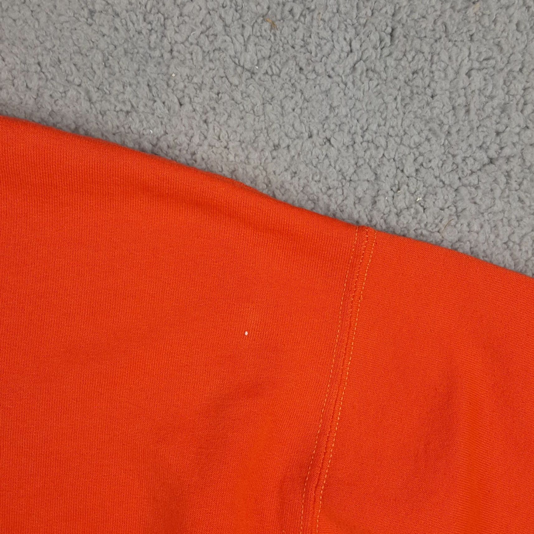 Champion VINTAGE Virginia Tech Hokies Football Crewneck Pullover Sweatshirt - XL - Orange - Champion - NCAA College - 90s Retro Sports University USA - Men Size US XL / EU 56 / 4 - 7 Thumbnail
