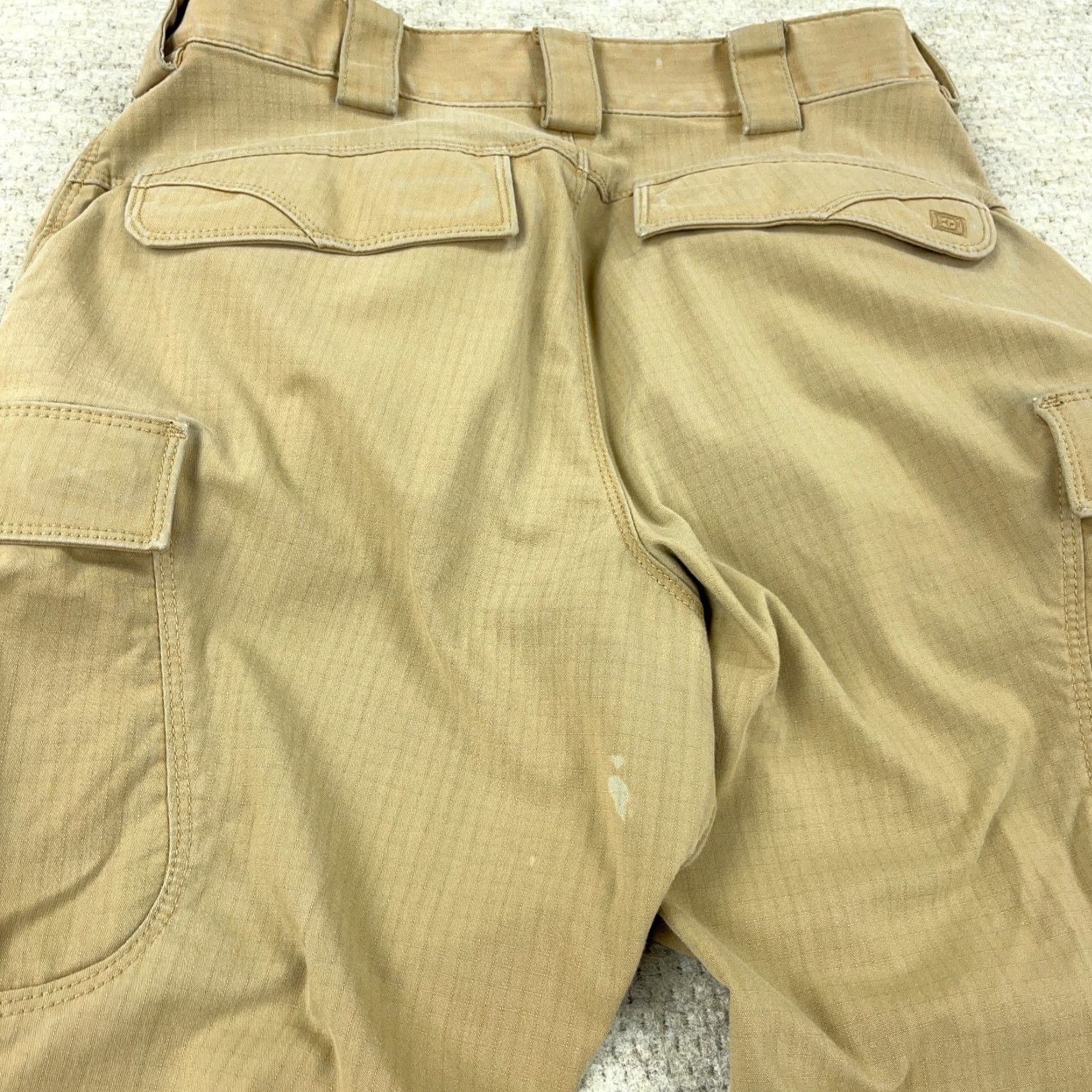 Vintage 5.11 Tactical Cargo Pants Men Brown 32x32 Taclite Pro Combat Rip Stop Cargo Pants 5.11 Tactical Pro Size US 32 / EU 48 - 4 Thumbnail