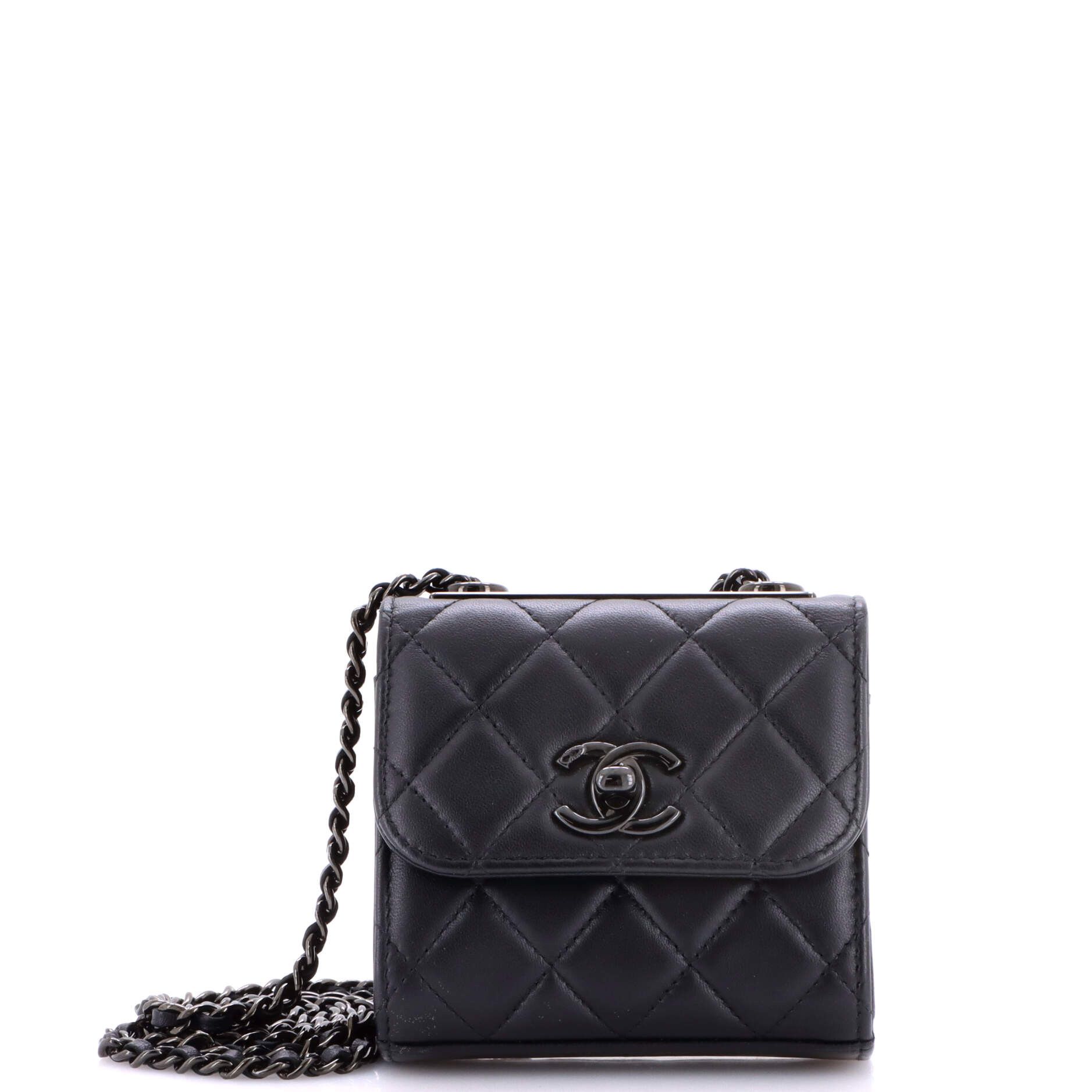 Chanel So Black Trendy CC Clutch with Chain Size ONE SIZE - 1 Thumbnail