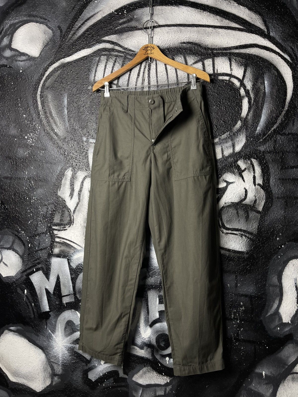 Uniqlo Y2K Uniqlo Women’s Baker Parachute Workwear Pants Size M Size 28" / US 6 / IT 42 - 1 Thumbnail
