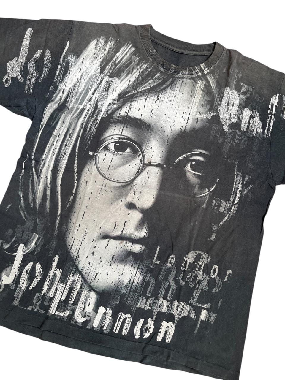 Band Tees Vintage John Lennon The Beatles Allover shirt Size US XL / EU 56 / 4 - 2 Thumbnail