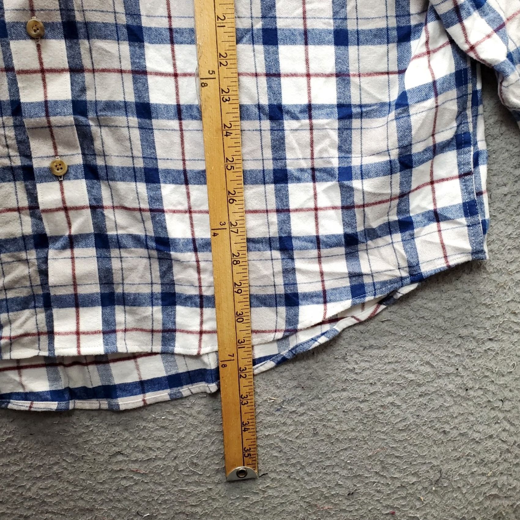 Vintage Cabela's Flannel Shirt Mens XL Multi Plaid Regular Fit Collared Button-Down EUC Size US XL / EU 56 / 4 - 3 Thumbnail
