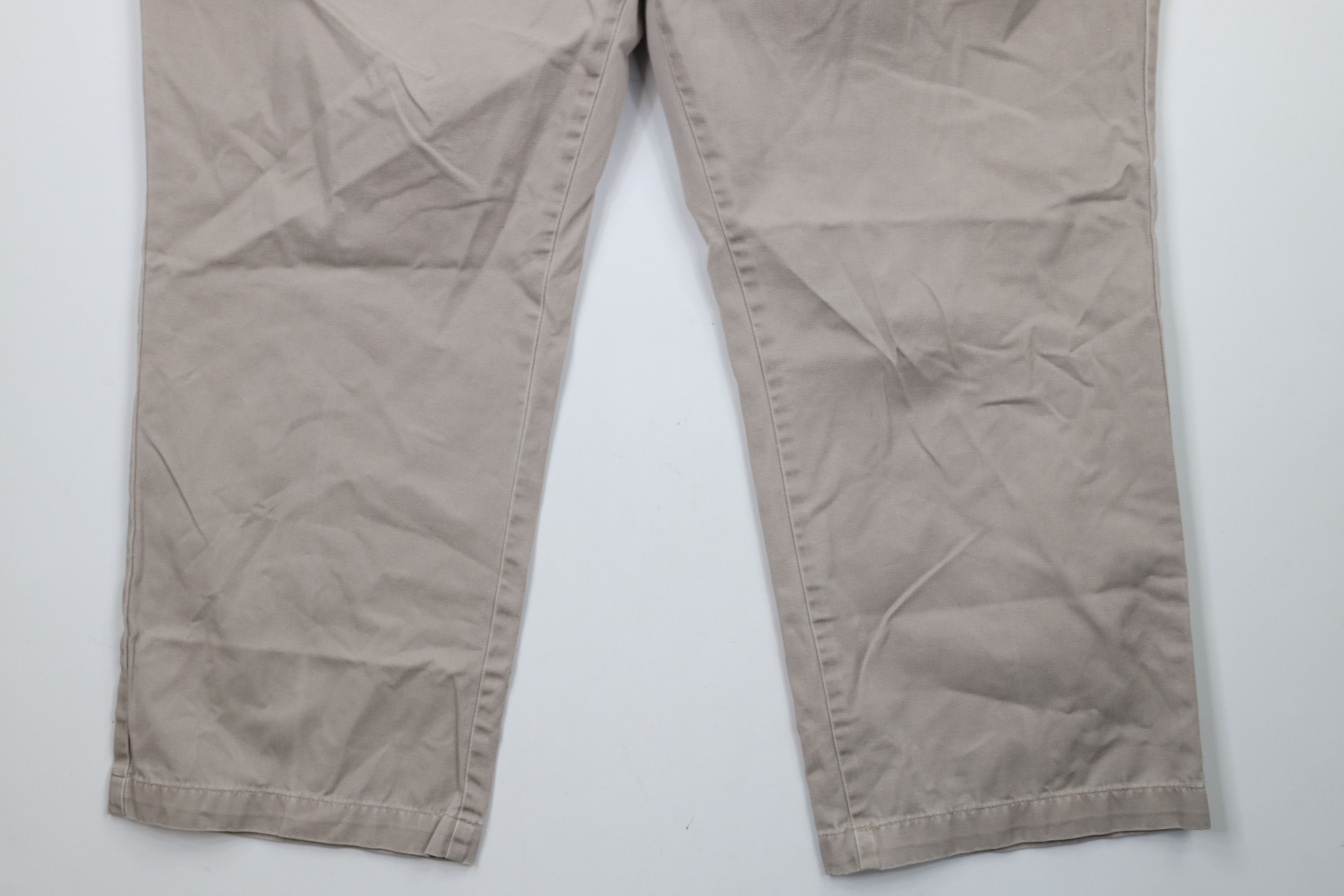 Vineyard Vines × Vintage Vineyard Vines Wide Leg Club Chino Pants Beige Cotton Size US 40 / EU 56 - 4 Thumbnail