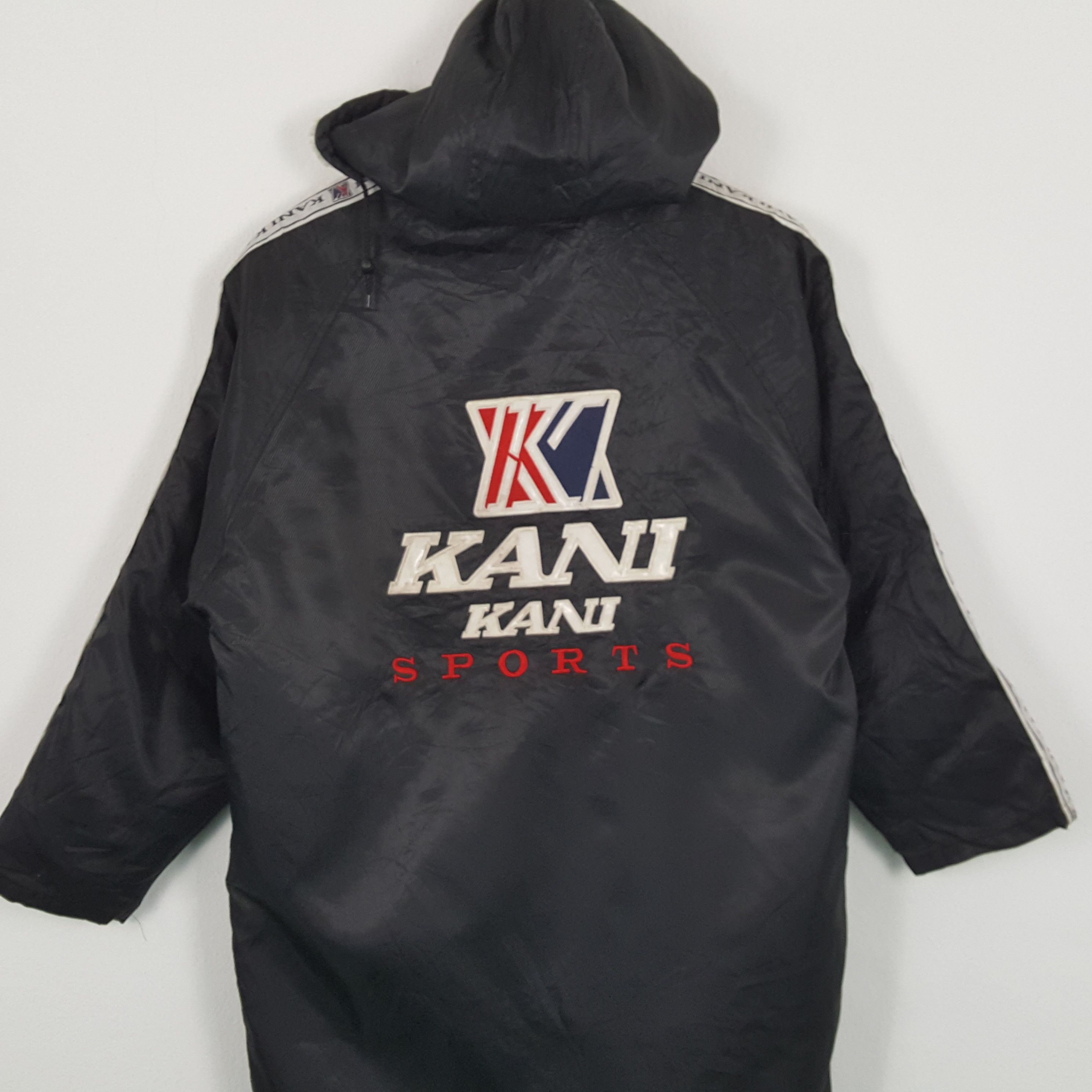 Karl Kani × Vintage KARL KANI Long Jacket Sportswear Winter Style Size US XL / EU 56 / 4 - 2 Thumbnail