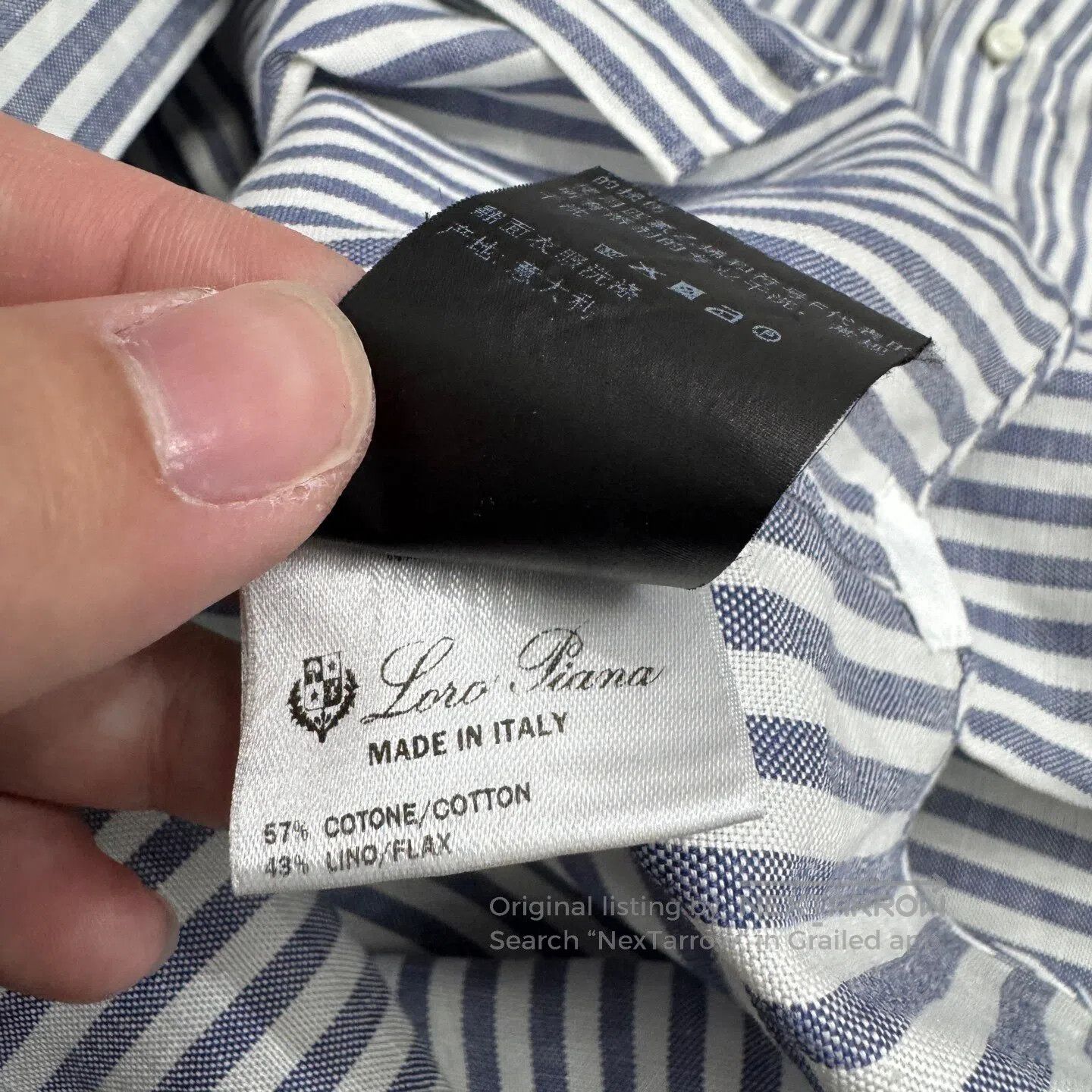 Loro Piana #REF! Size US L / EU 52-54 / 3 - 5 Thumbnail