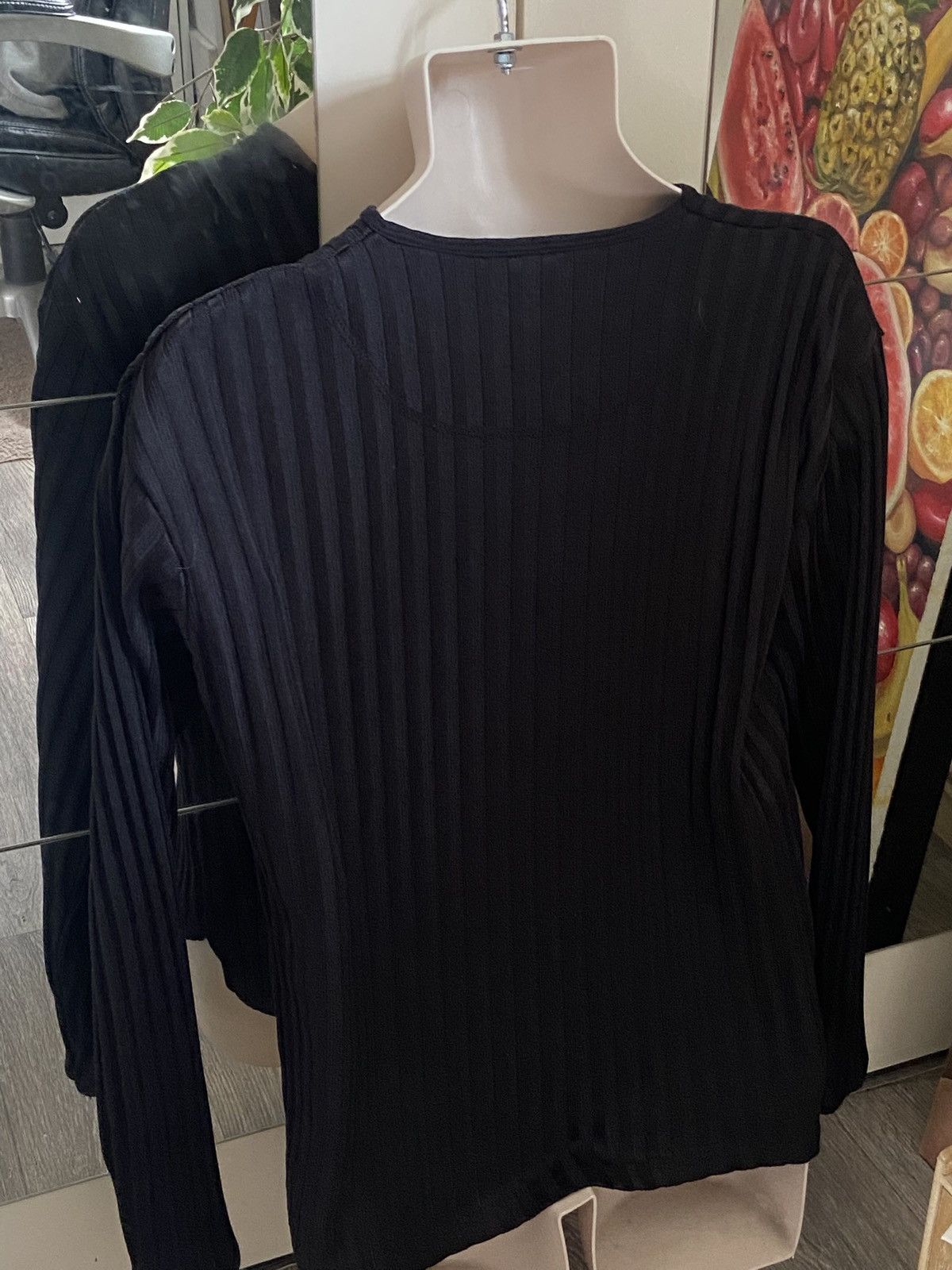Other Ciro Citterio black top size L sexy slim must have stretchy Size US L / EU 52-54 / 3 - 3 Thumbnail