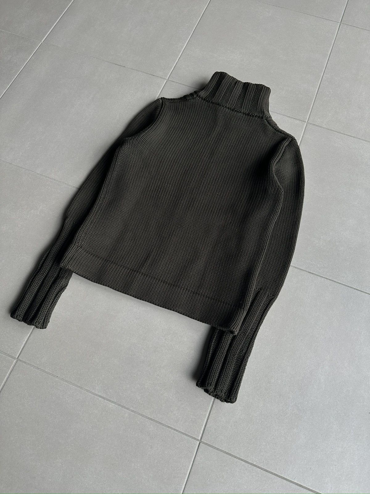 Dior × Hedi Slimane Dior Homme AW02 “Reflexion” panelled divers knit Size US S / EU 44-46 / 1 - 9 Thumbnail
