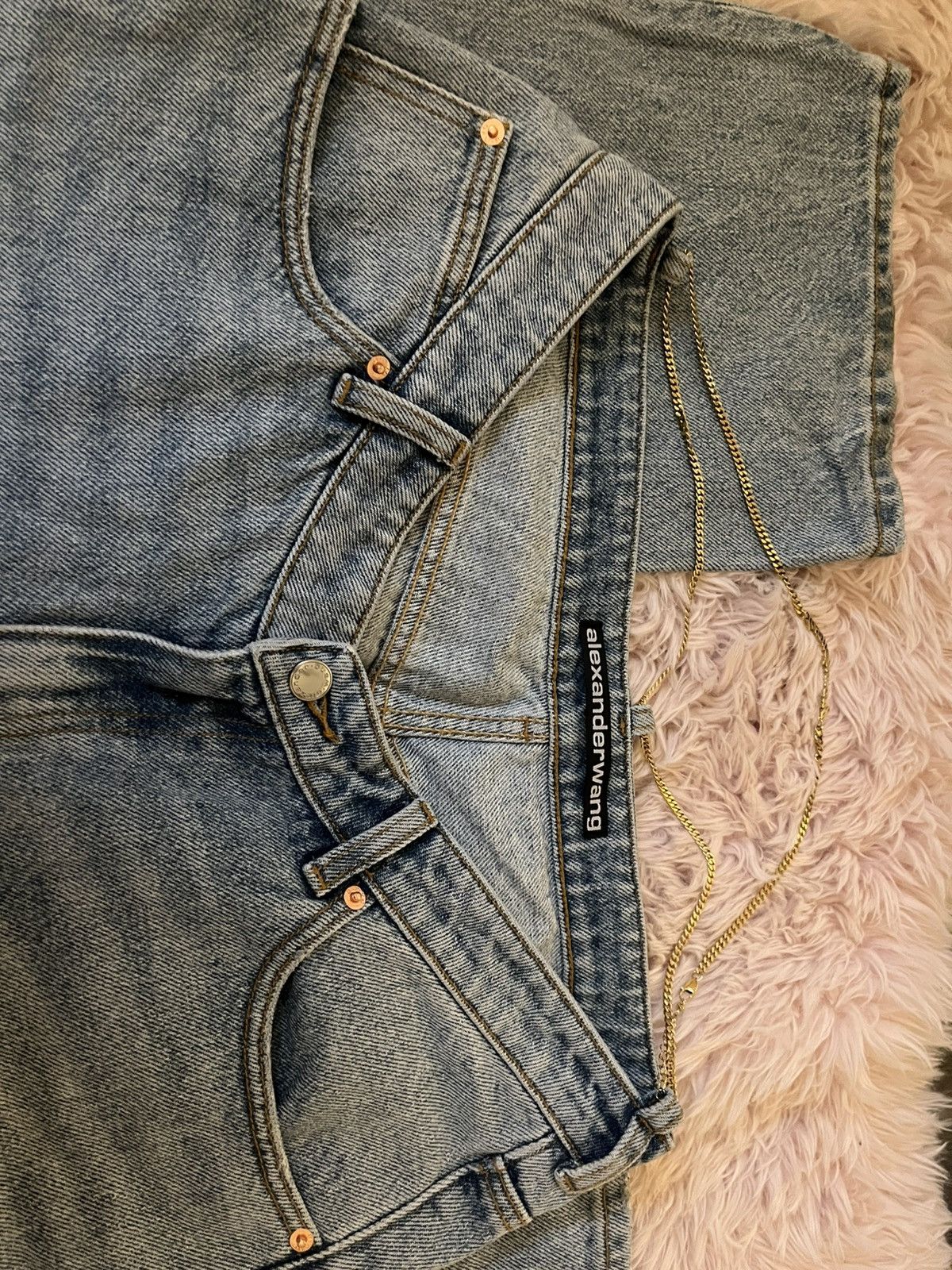 Alexander Wang alexander wang blue jeans Size 31" - 2 Thumbnail