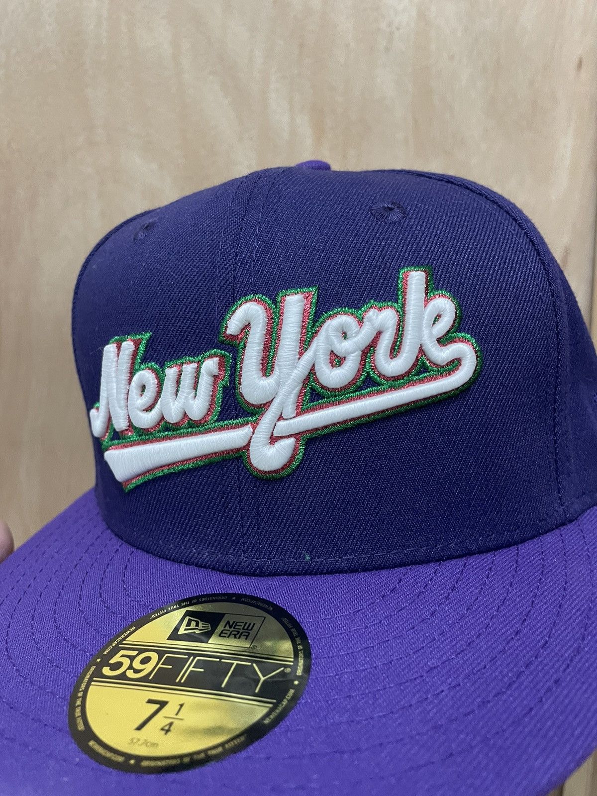 New Era Myfitteds ams collab New York Mets 50th anniversary 7 1/4 Size ONE SIZE - 3 Thumbnail