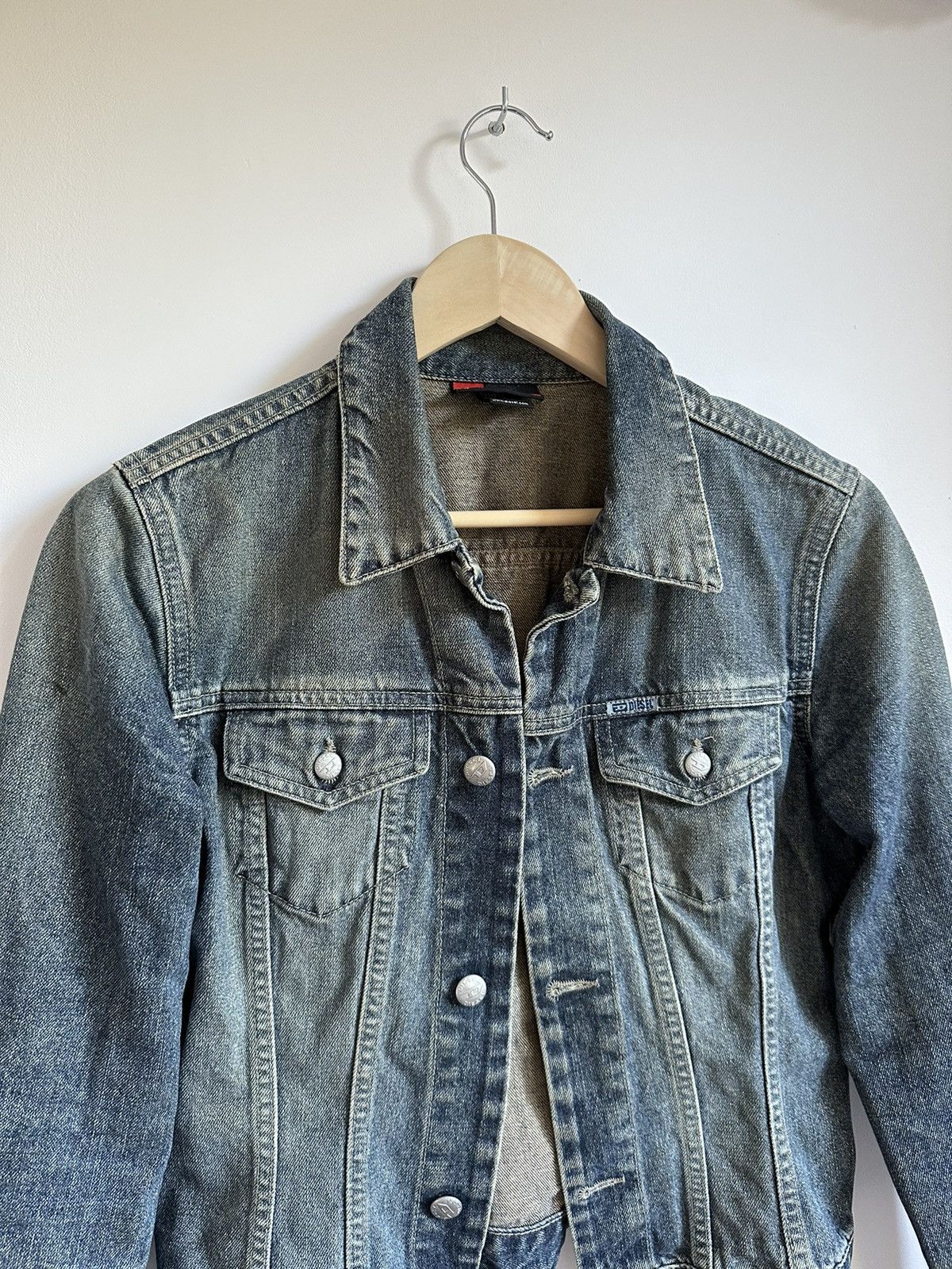 Diesel × Vintage Diesel Vintage Denim Jacket Size M / US 6-8 / IT 42-44 - 3 Thumbnail