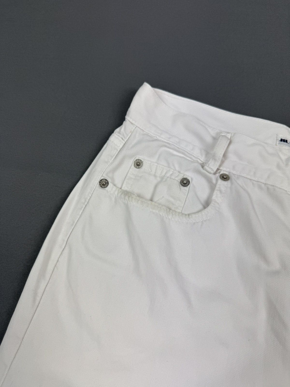 Jil Sander Distressed Jil Sander + White Lightweight Jeans Pants Size 28" / US 6 / IT 42 - 9 Thumbnail
