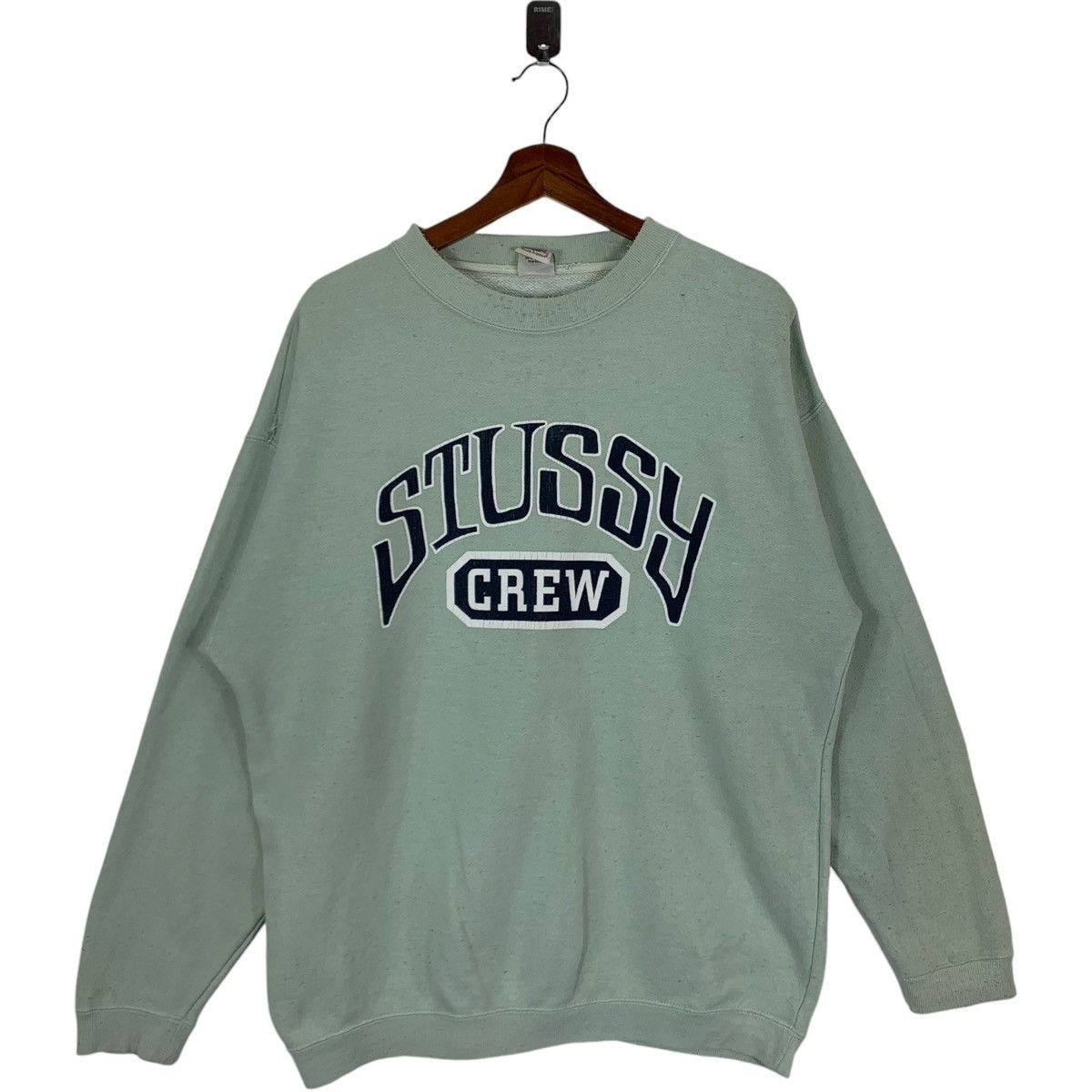 Stussy × Vintage VINTAGE STUSSY CREW PULLOVER CREWNECK Size US M / EU 48-50 / 2 - 1 Thumbnail