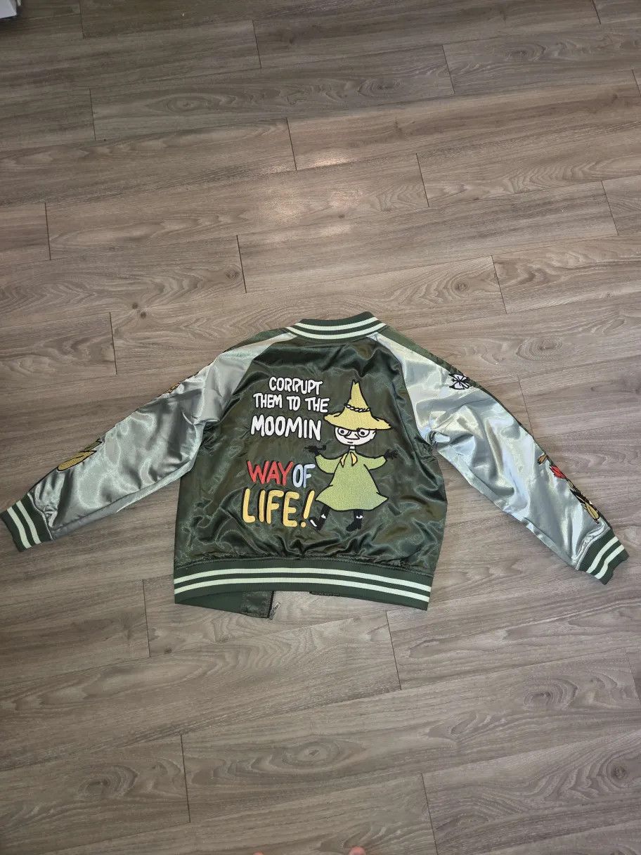 Other Sukajan Snufkin Bomber Jacket Unisex Adlut L Size Japan Size US M / EU 48-50 / 2 - 3 Thumbnail