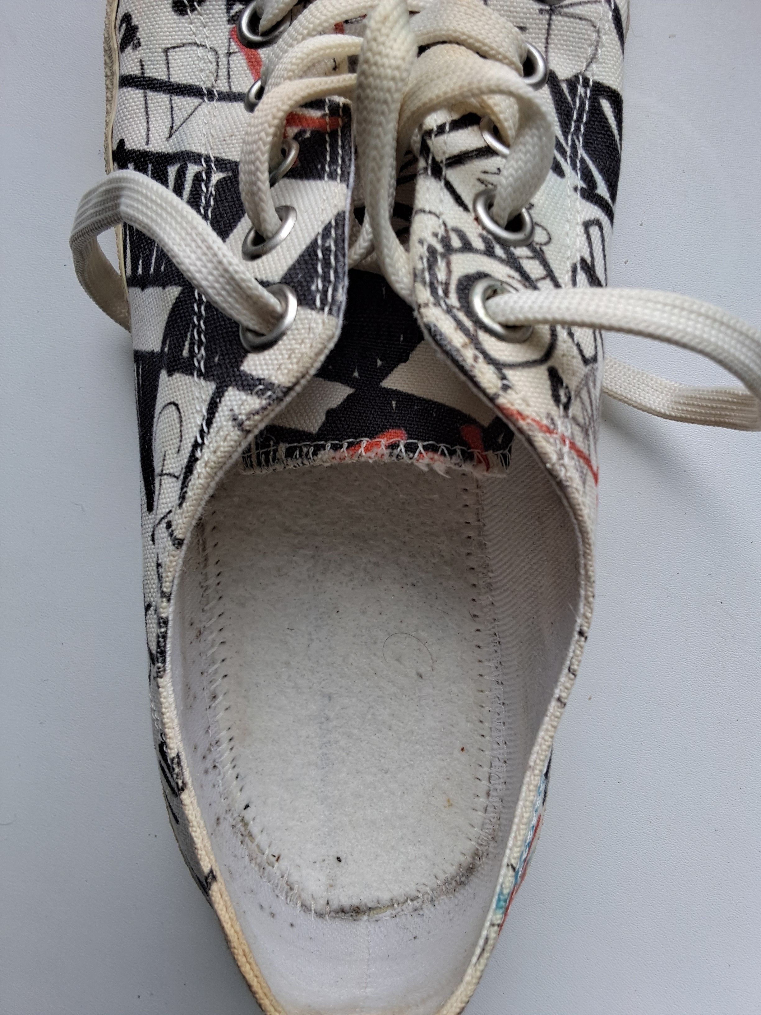 Maison Margiela Maison MargielaLow Top Sneakers«Graffiti Print»Rare Archives Size US 9 / EU 42 - 14 Thumbnail