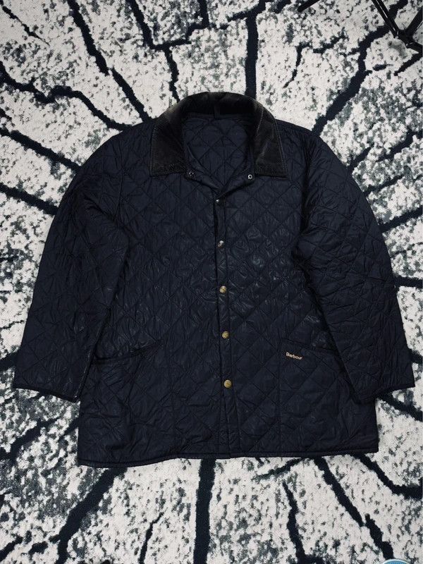Barbour Barbour Quilted Down Jacket Black Logo XXL Size US XXL / EU 58 / 5 - 1 Thumbnail