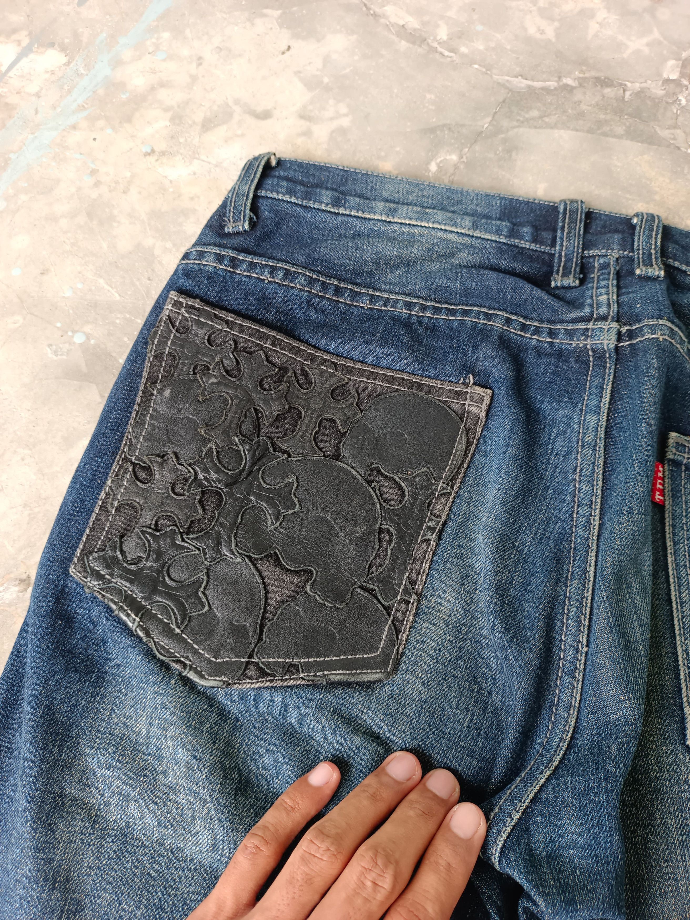 Japanese Brand RARE " Taki Cross Selvedge Denim Size US 32 / EU 48 - 12 Thumbnail