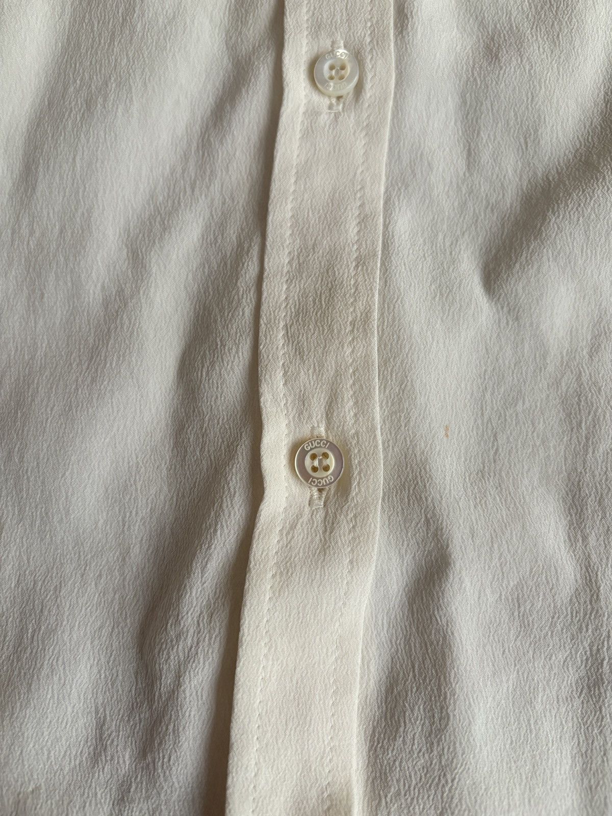 Gucci Gucci Uniform Silk Women’s Shirt Button Ups Size S / US 4 / IT 40 - 6 Thumbnail