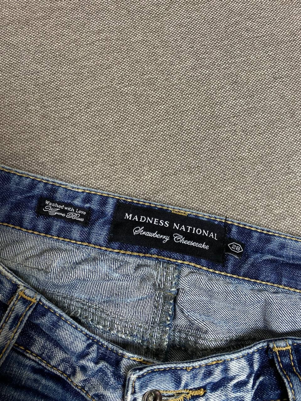 Japanese Brand × Vintage Vintage Japan Y2K Style stacked flared Distressed Camo Jeans Size US 28 / EU 44 - 18 Thumbnail