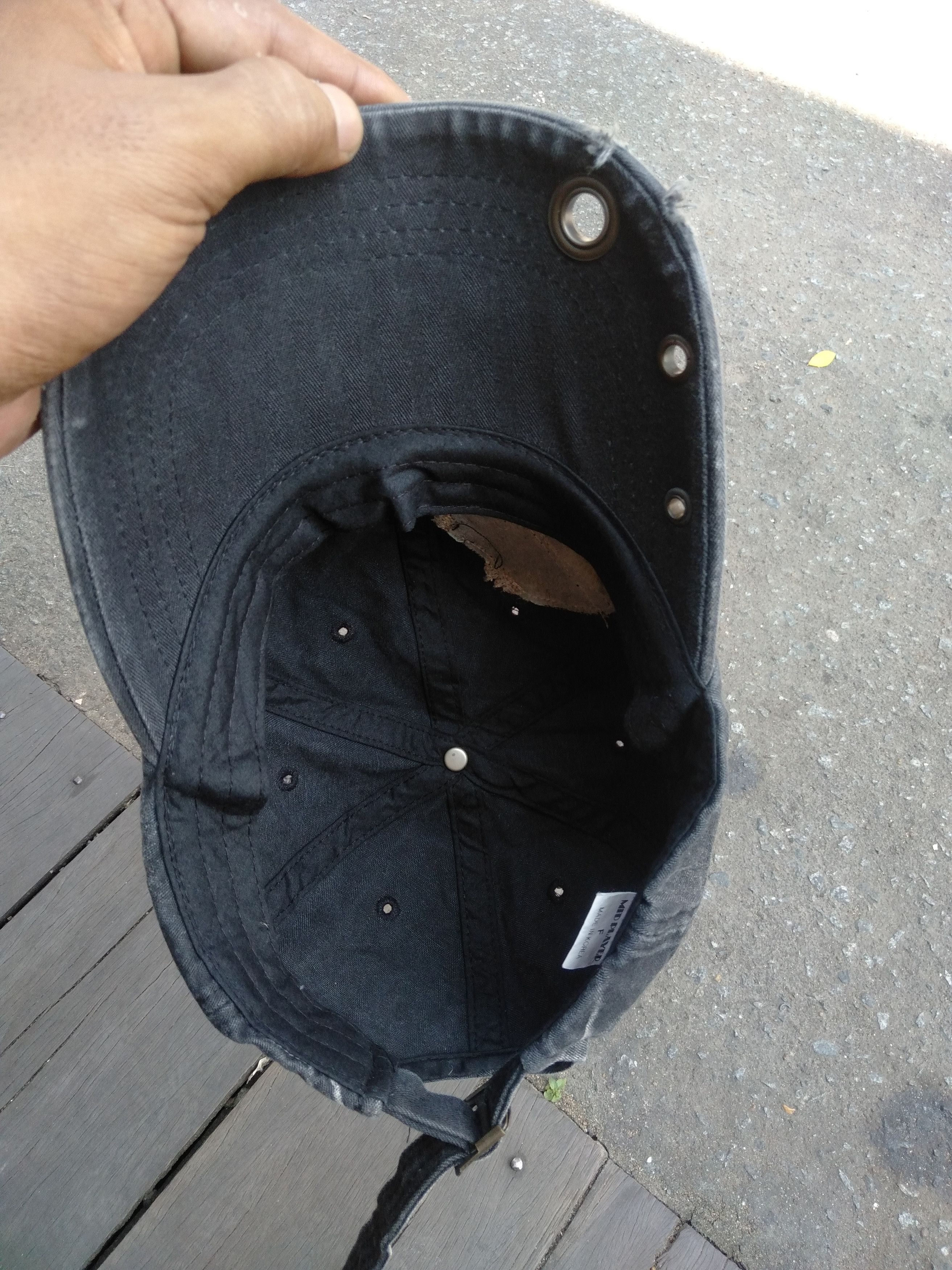 If Six Was Nine 2000s Mid Playerd Hat Size ONE SIZE - 7 Thumbnail