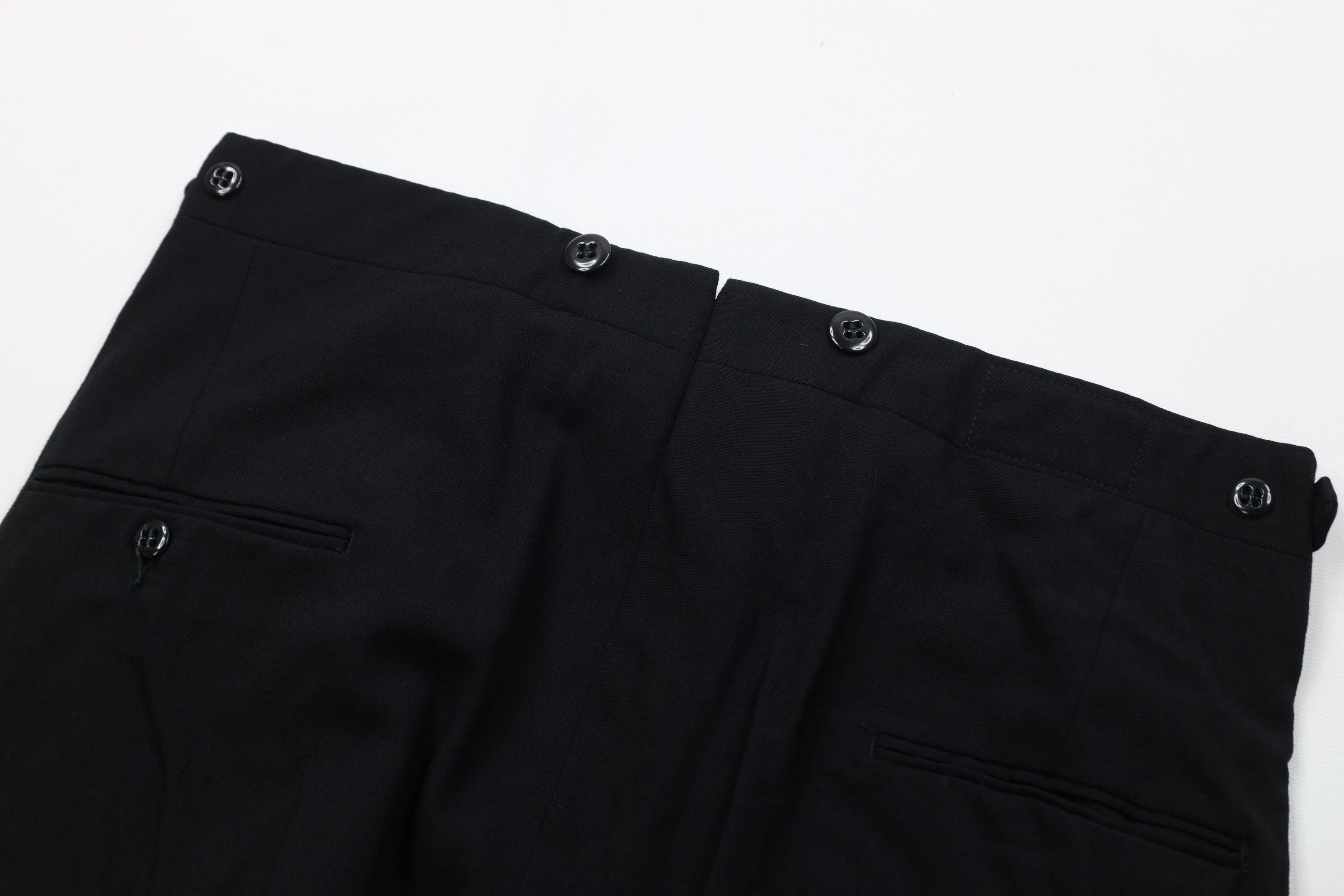 Vintage Vintage 50s Streetwear Satin Tuxedo Pants Trousers Black USA Size US 35 - 13 Thumbnail
