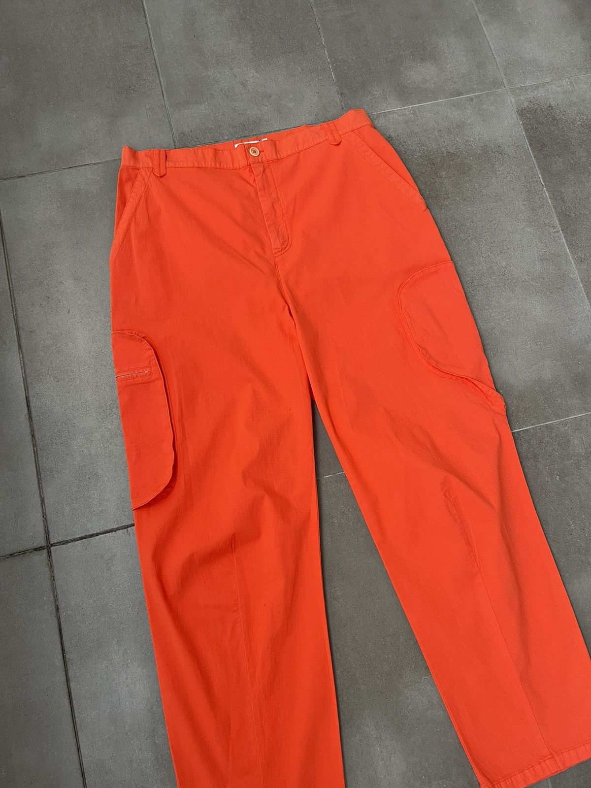 Henrik Vibskov !DS! SS23 Henrik Vibskov Flame Orange Cargo Pants Size US 32 / EU 48 - 10 Thumbnail